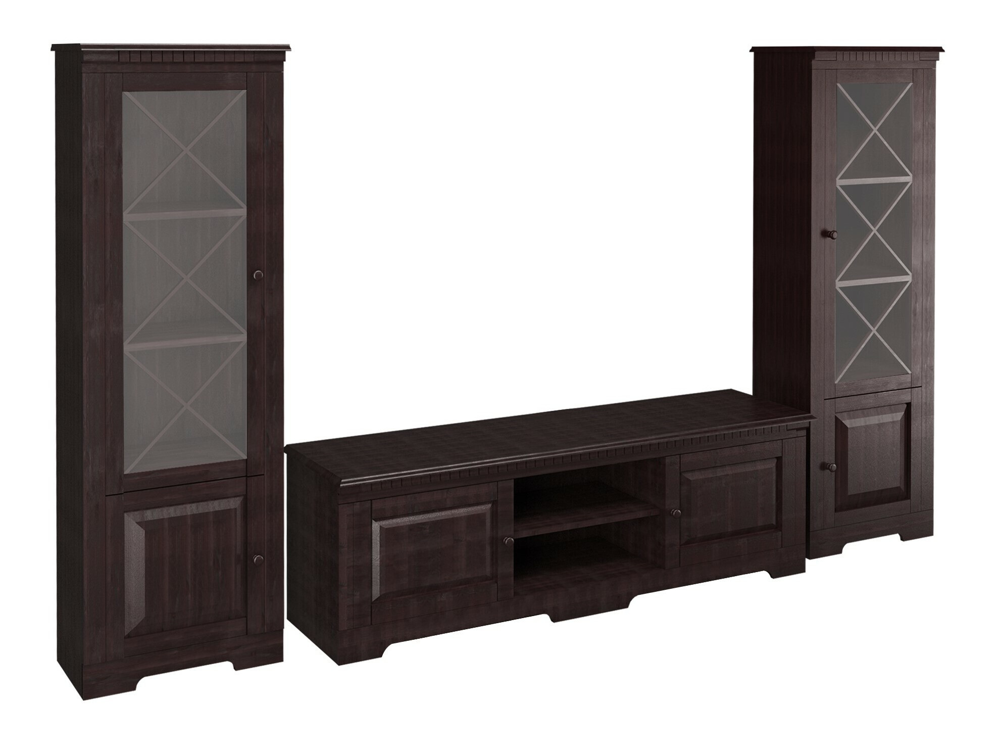 Conjunto para sala de estar Cavfelo 112 (Havana carvalho)