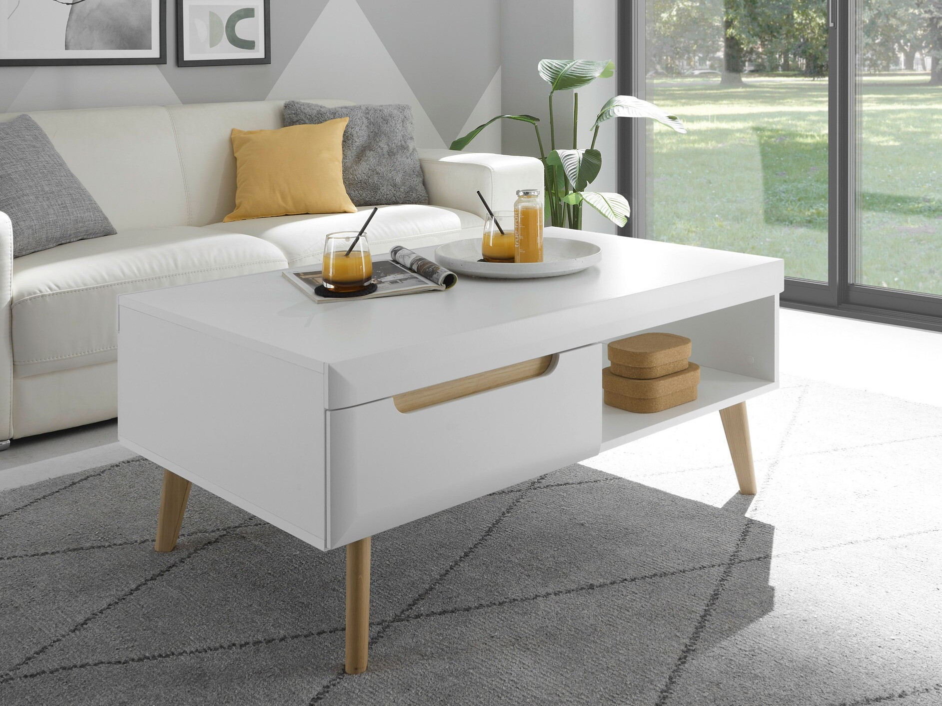 Mesa de centro Vircava 107 (Branco)