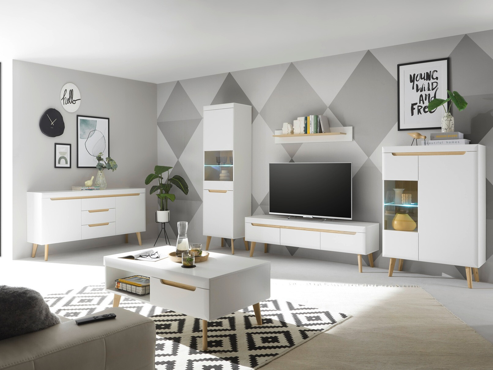 Mesa de centro Vircava 107 (Branco)