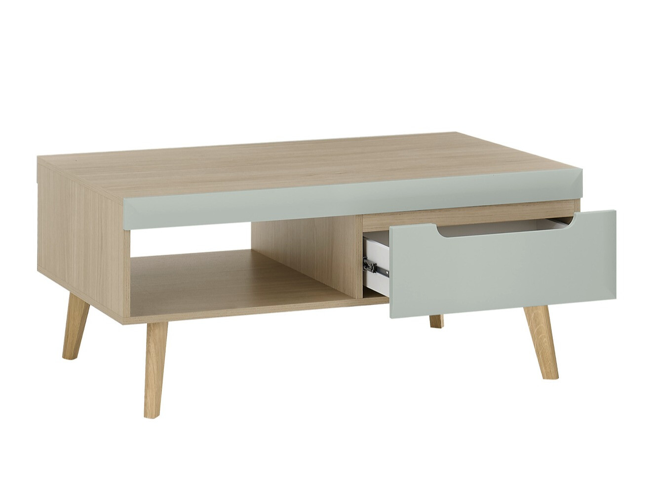 Mesa para revistas Vircava 107 (Verde claro)