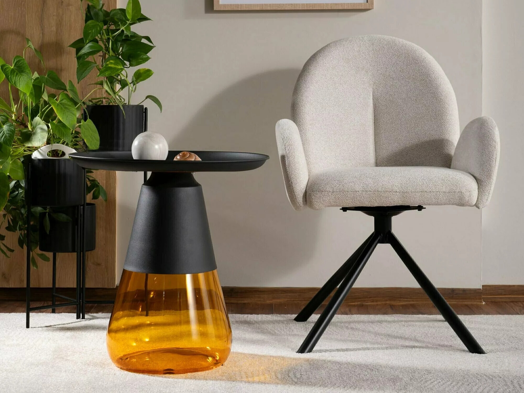 Cadeira Detroit 411 (Bege)