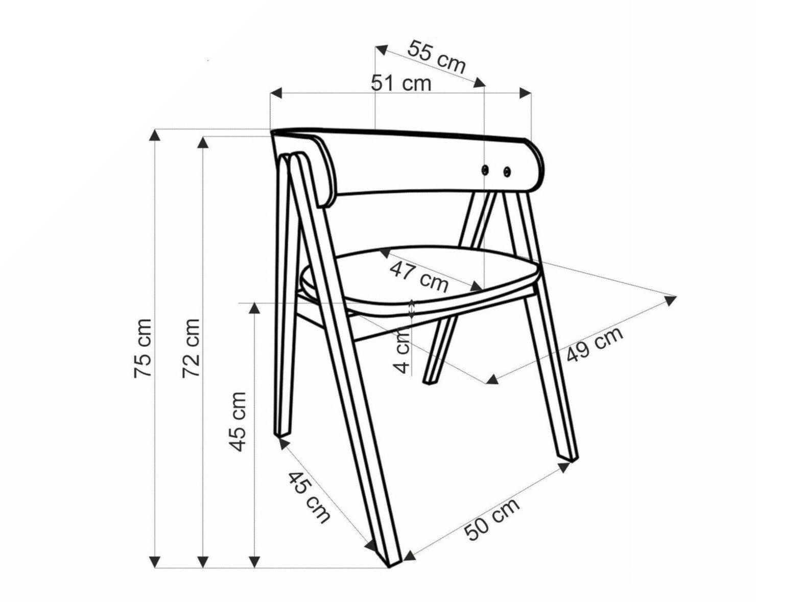 Cadeira Houston 1739