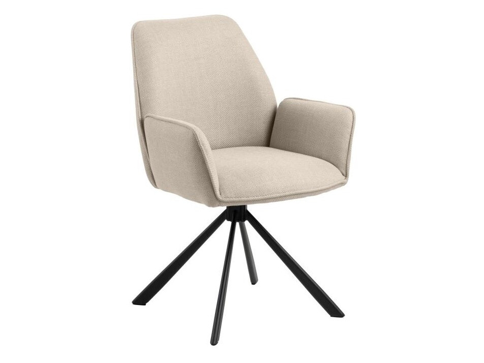 Cadeira Norsica 777 (Bege + Preto)