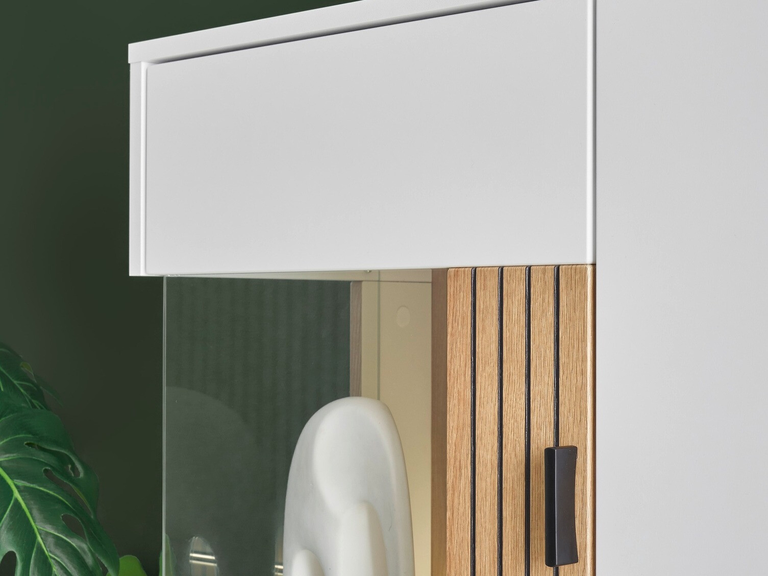 Aparador Belmelu 102 (Branco + Carvalho)