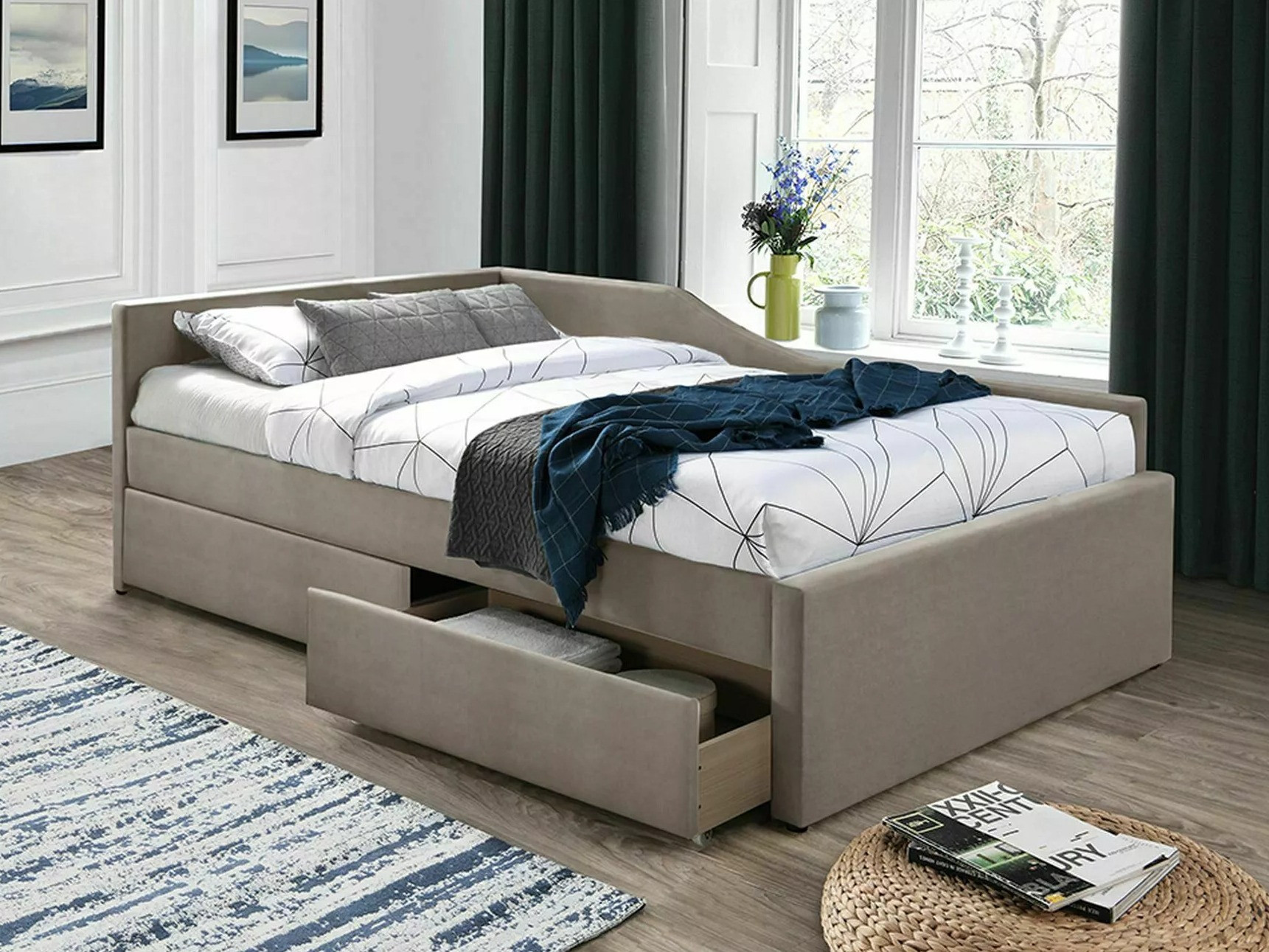 Cama Detroit 426 (Bege)