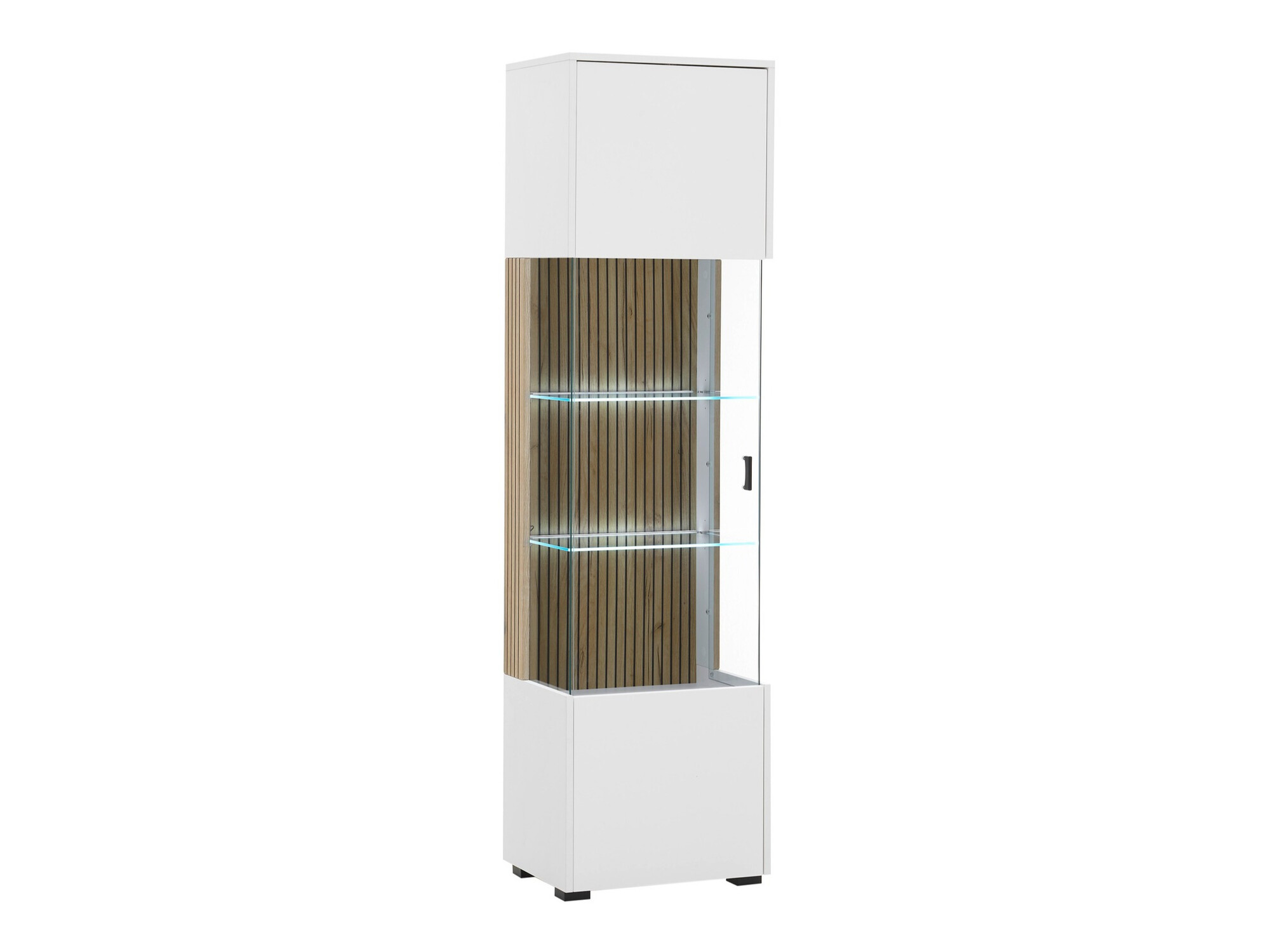 Estante Belmelu 104 (Branco + Carvalho)