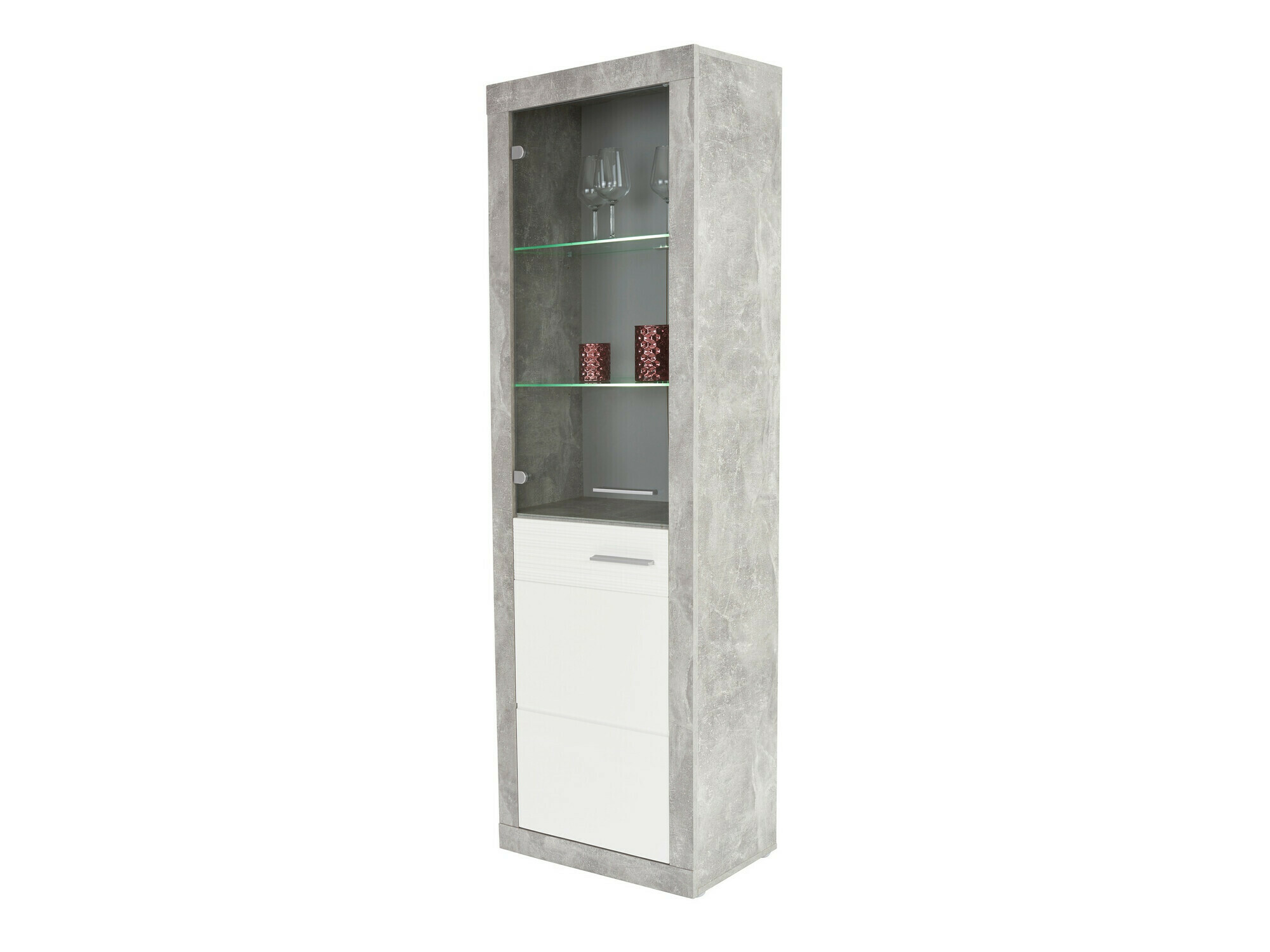 Estante Romfera 111 (Branco + Cinzento)