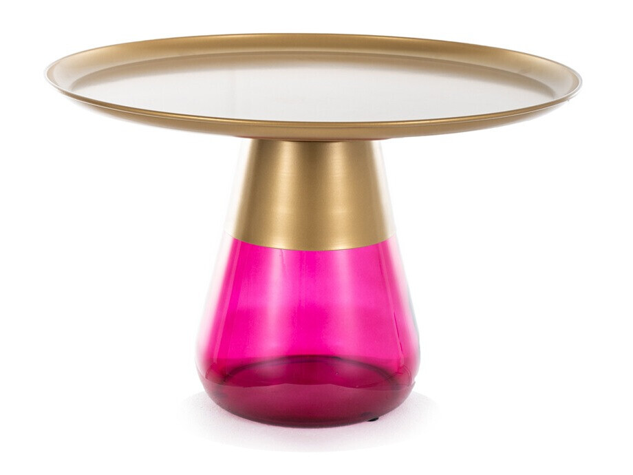 Mesa de centro Detroit 440 (Dourado + Roxo)