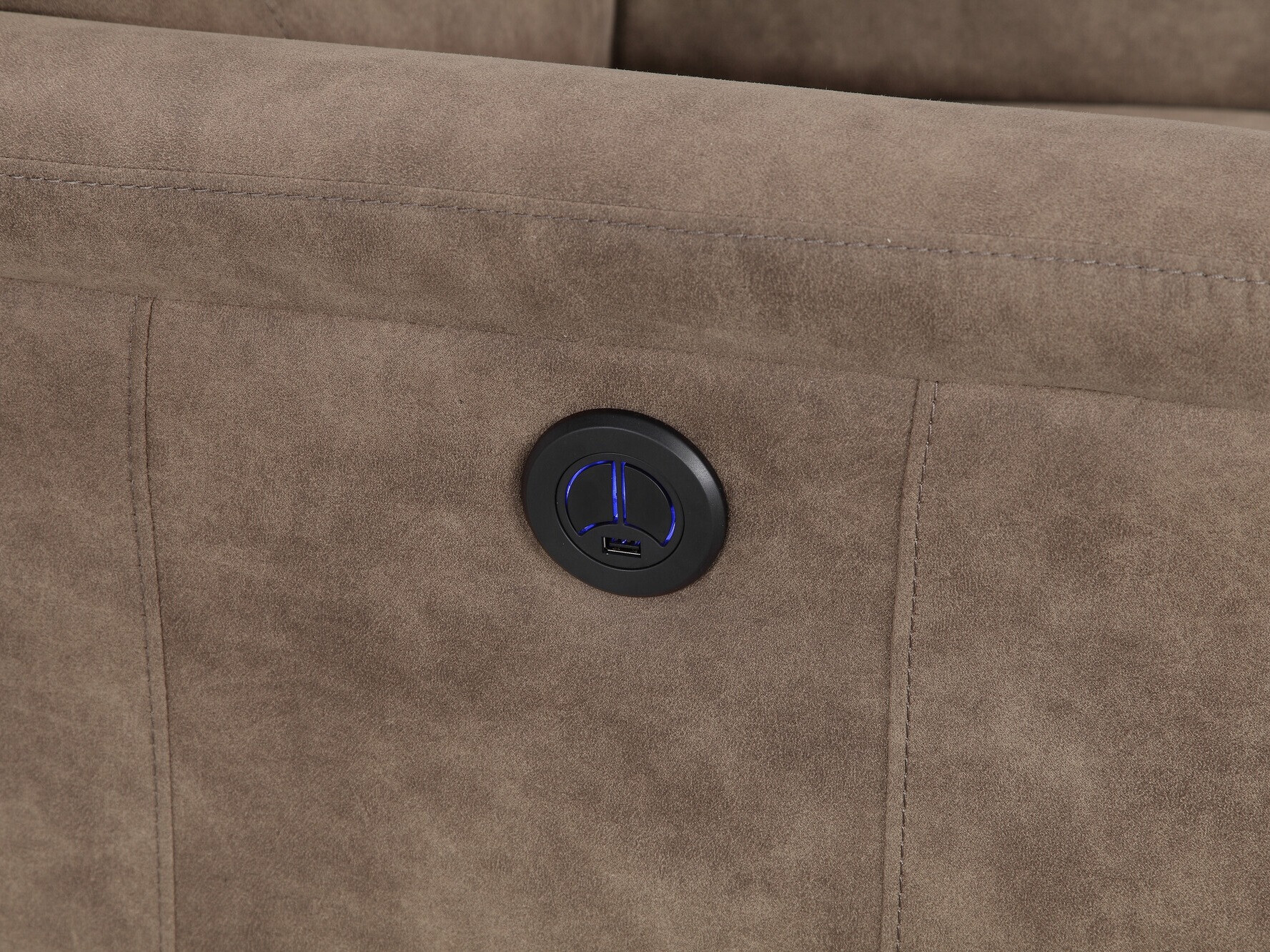 Poltrona reclinável Denton 1347 (Taupe)