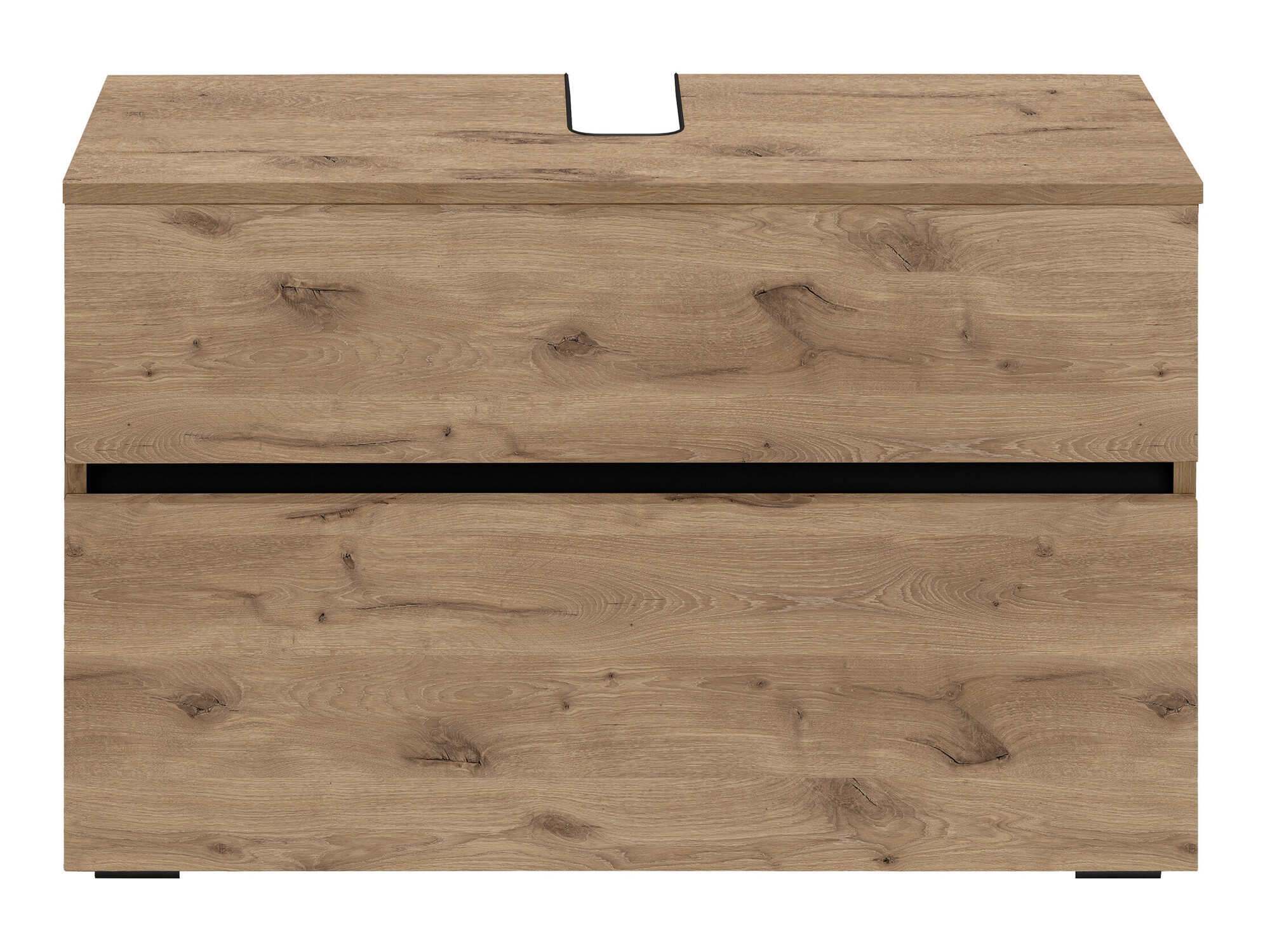 Armário com lavatório de apoio próprio para casa de banho Soncamu 109 (Carvalho)