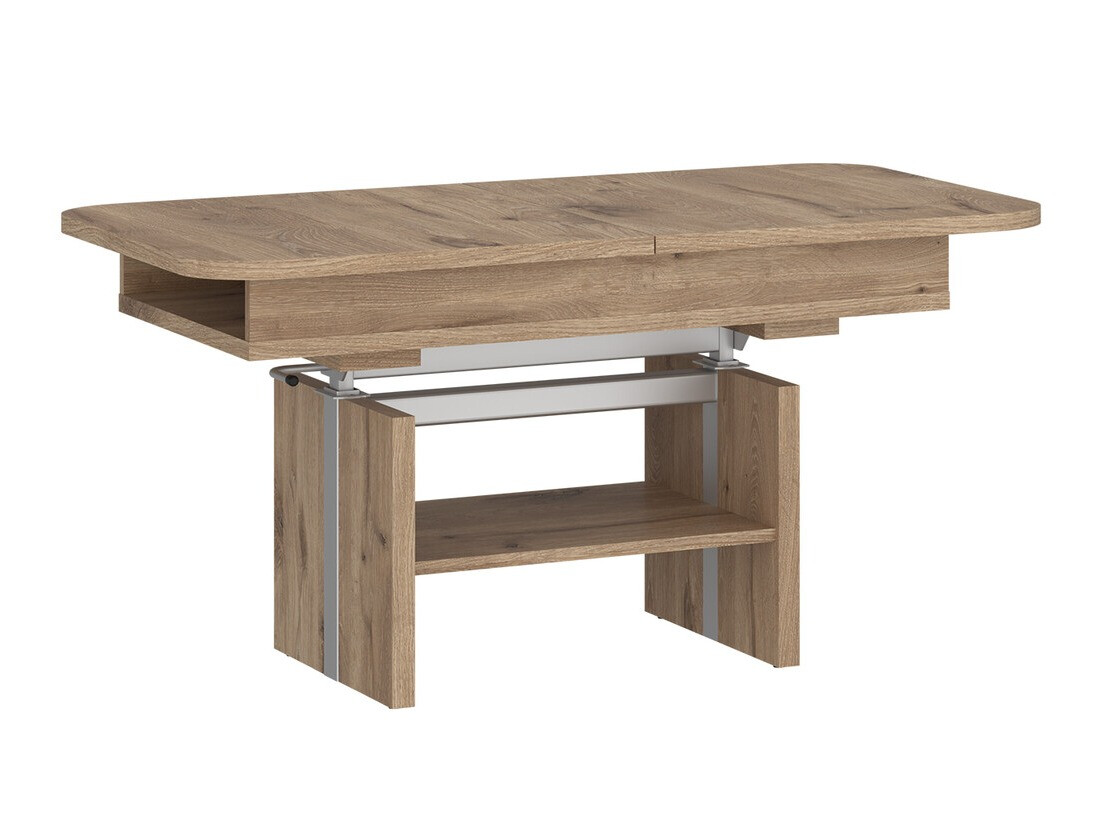 Mesa de centro extensível Ontario 121 (Carvalho escuro)