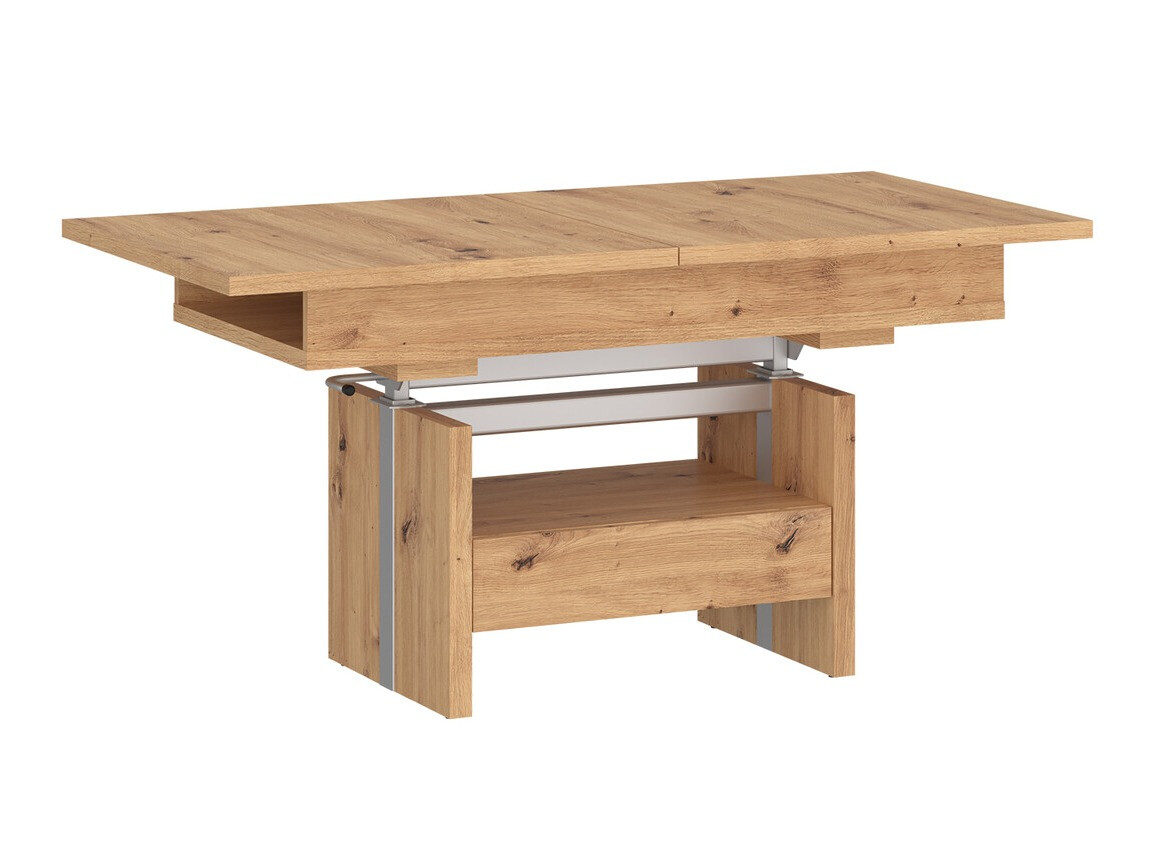 Transforming mesa de centro Ontario 120 (Carvalho Artisan)