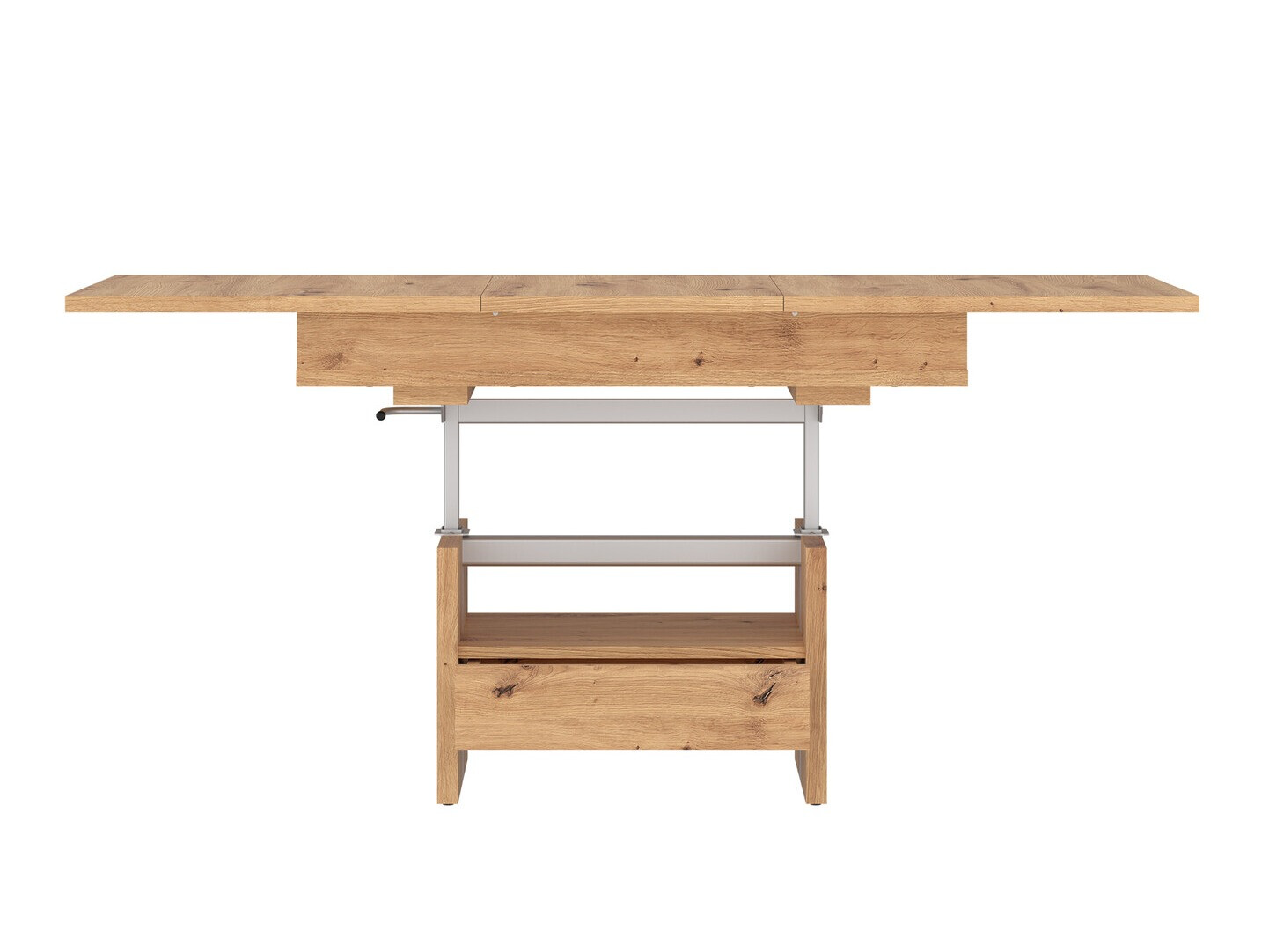 Transforming mesa de centro Ontario 120 (Carvalho Artisan)