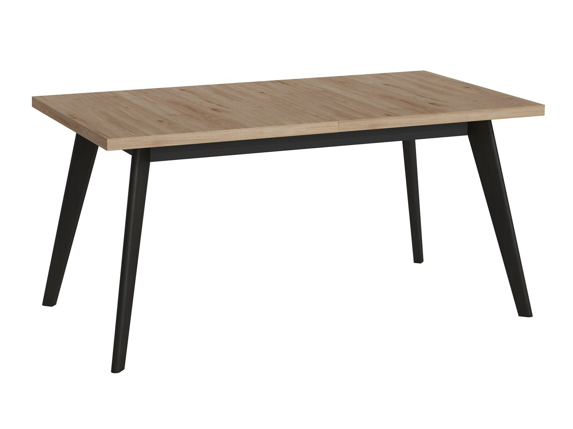 Mesa Ontario 126 (Preto + Hickory carvalho)