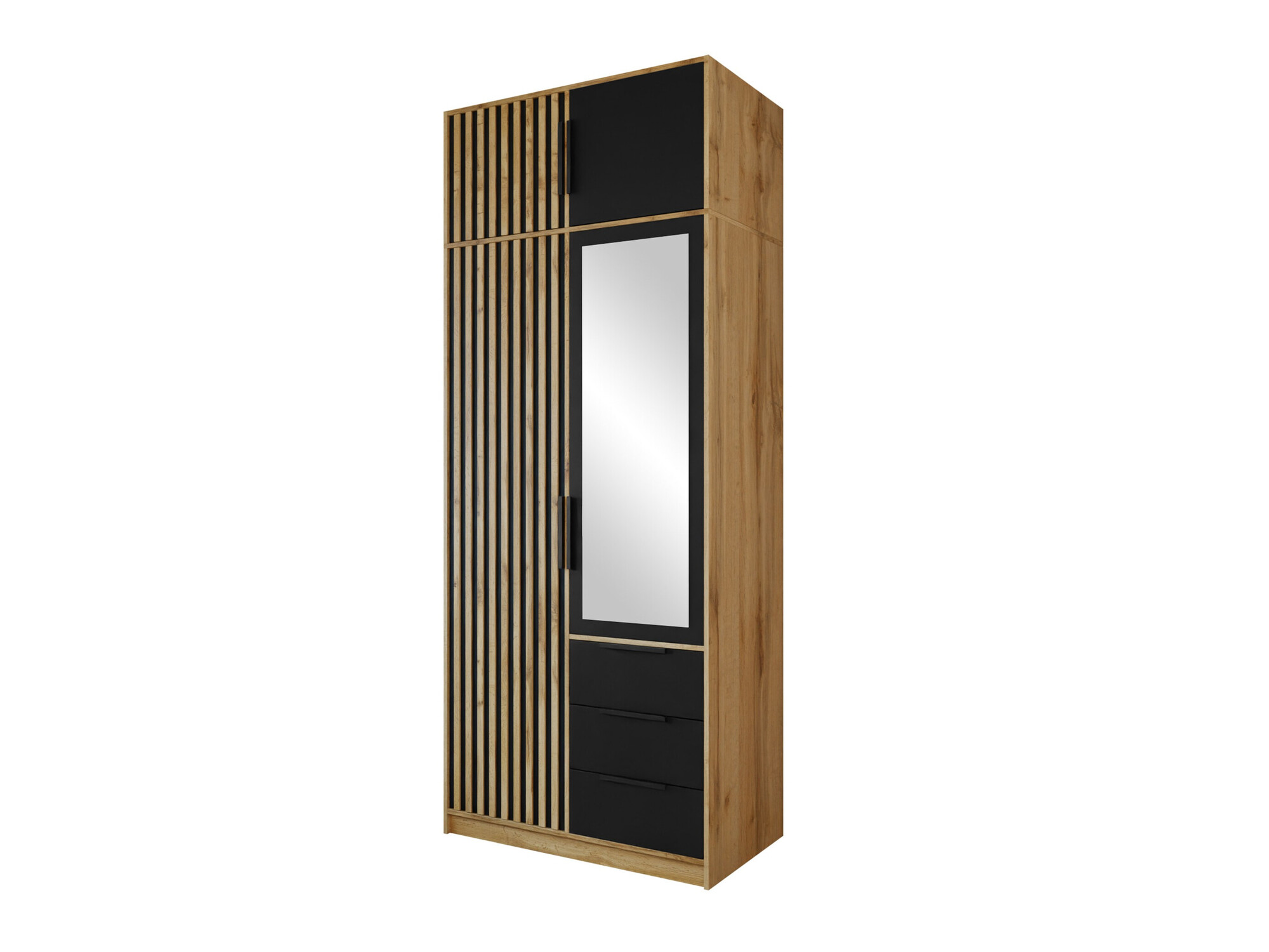 Roupeiro Collis (Carvalho wotan + Preto)