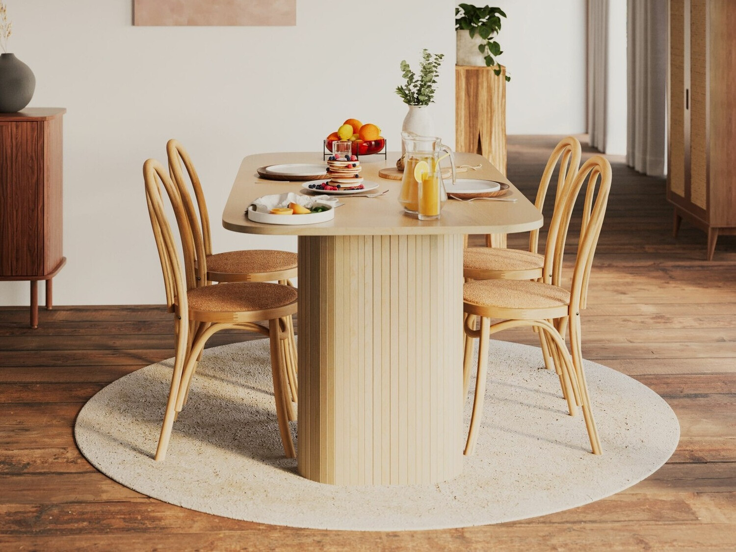 Mesa Evarleva 112 (Madeira clara)