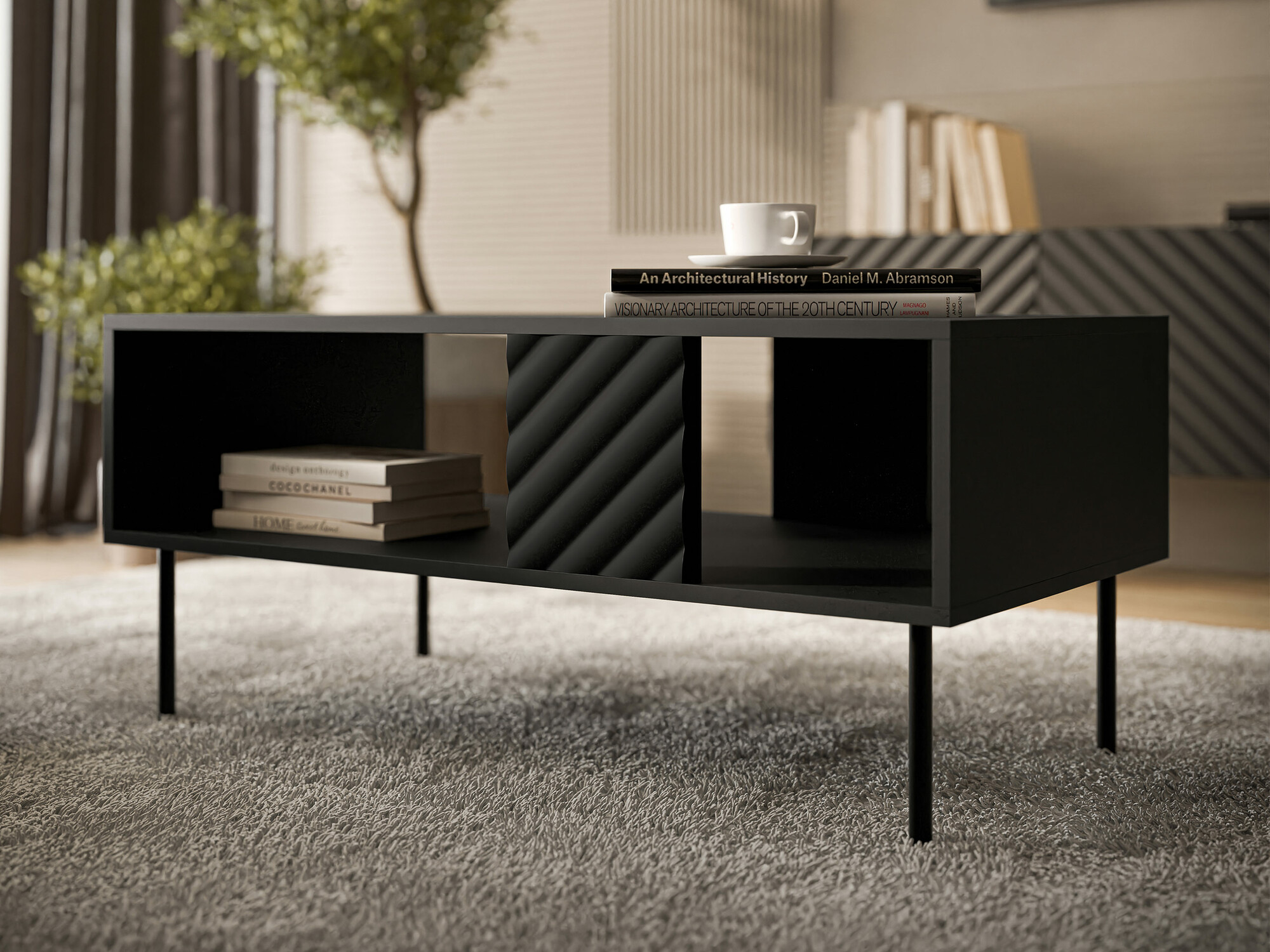 Mesa de centro Sillen (Preto)