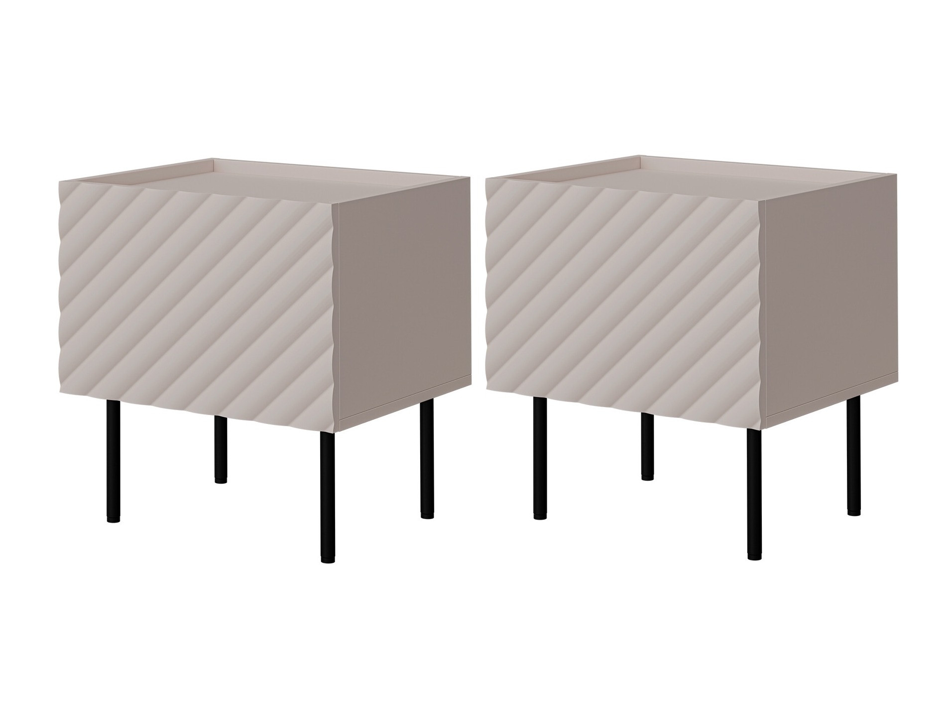 Conjunto de mesas de cabeceira Mortali 107 (Caxemira)