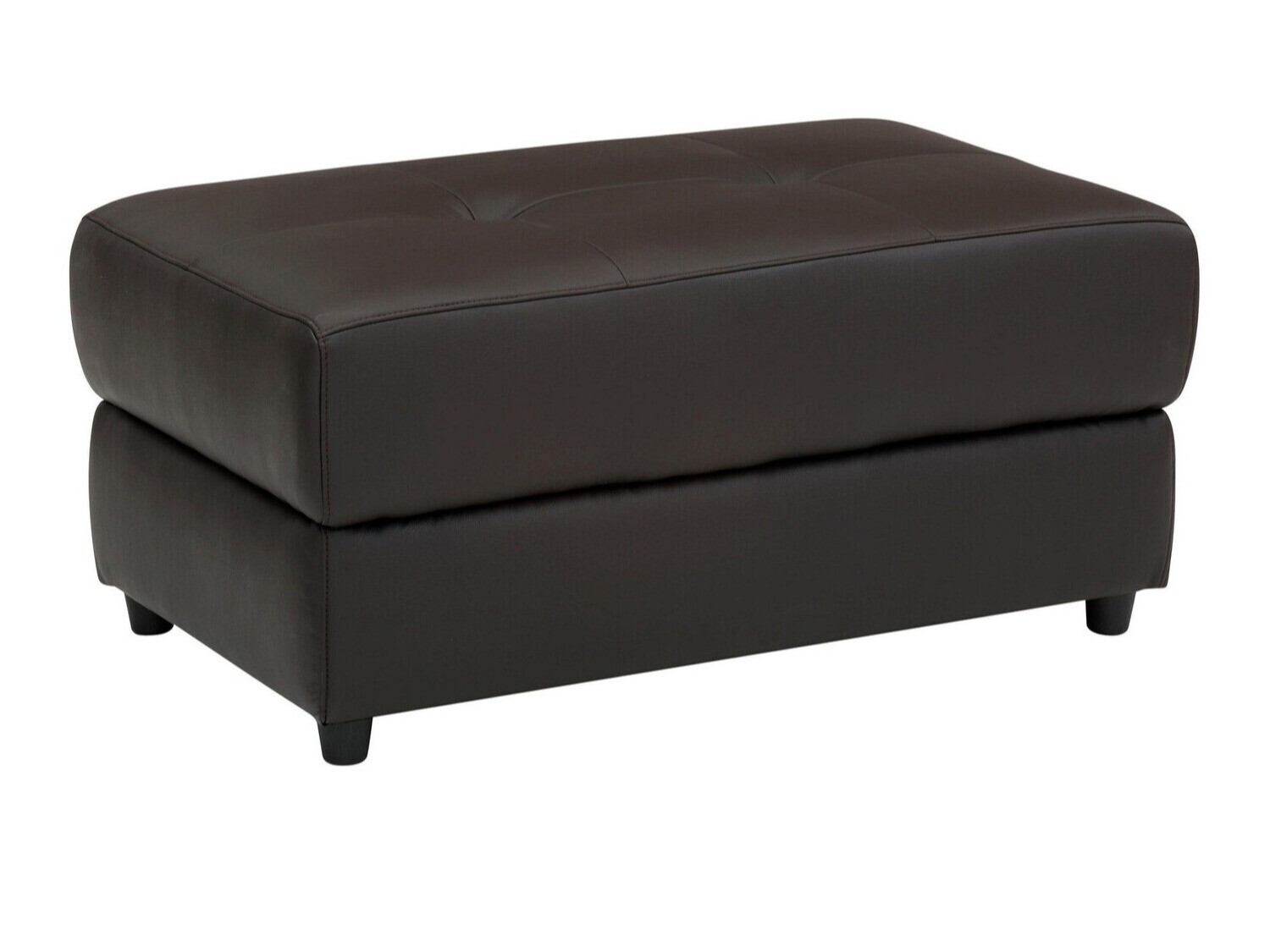 Banco estofado Denton 612 (Castanho escuro)