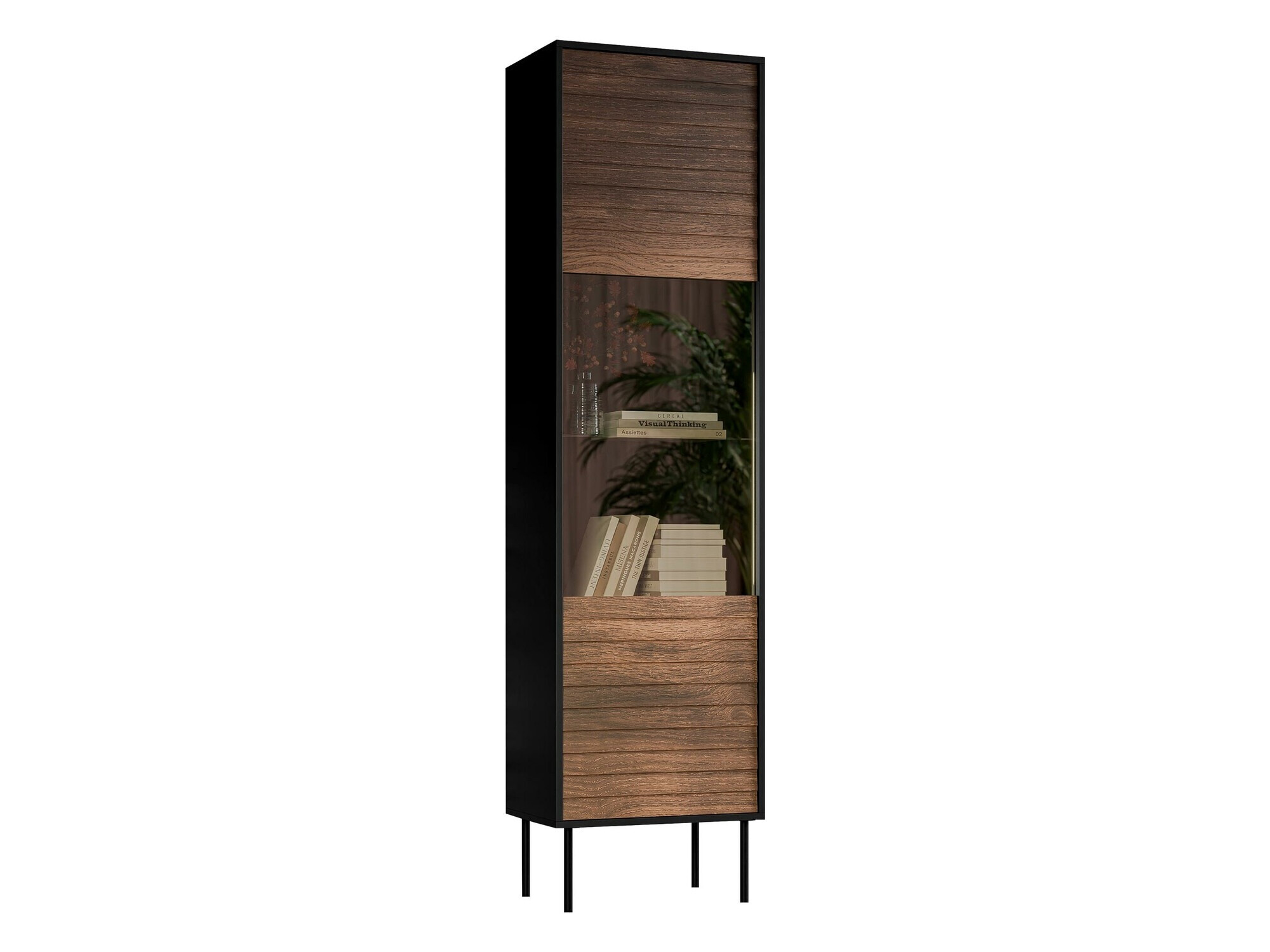 Estante Flosoru 107 (Noz + Preto)