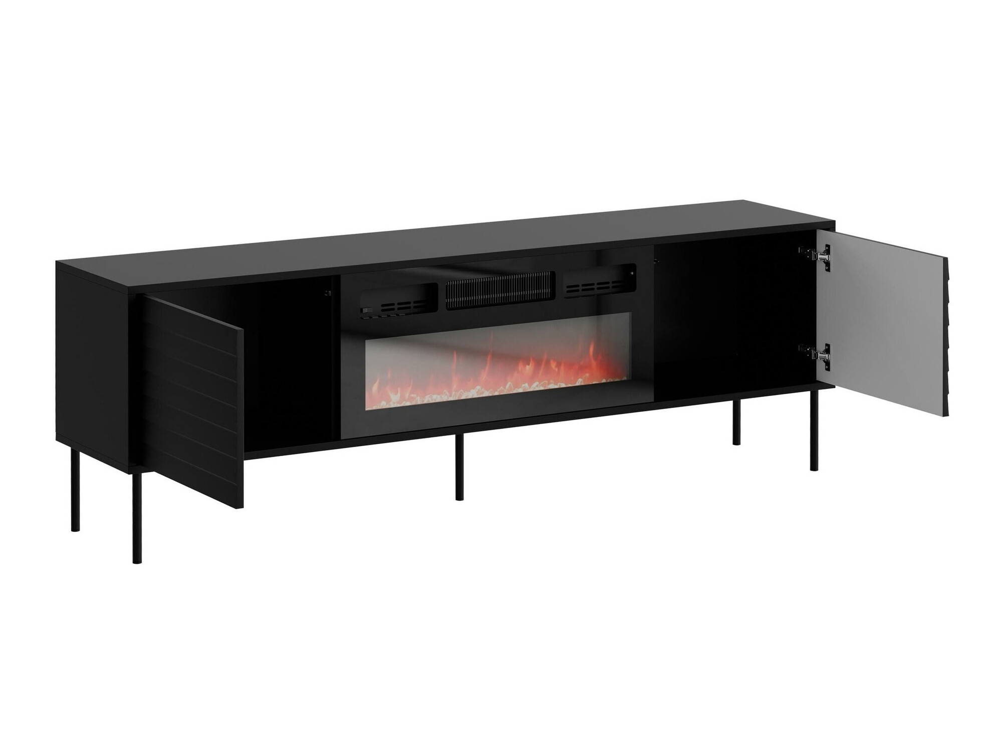 Móvel de TV Flosoru 108 (Preto)