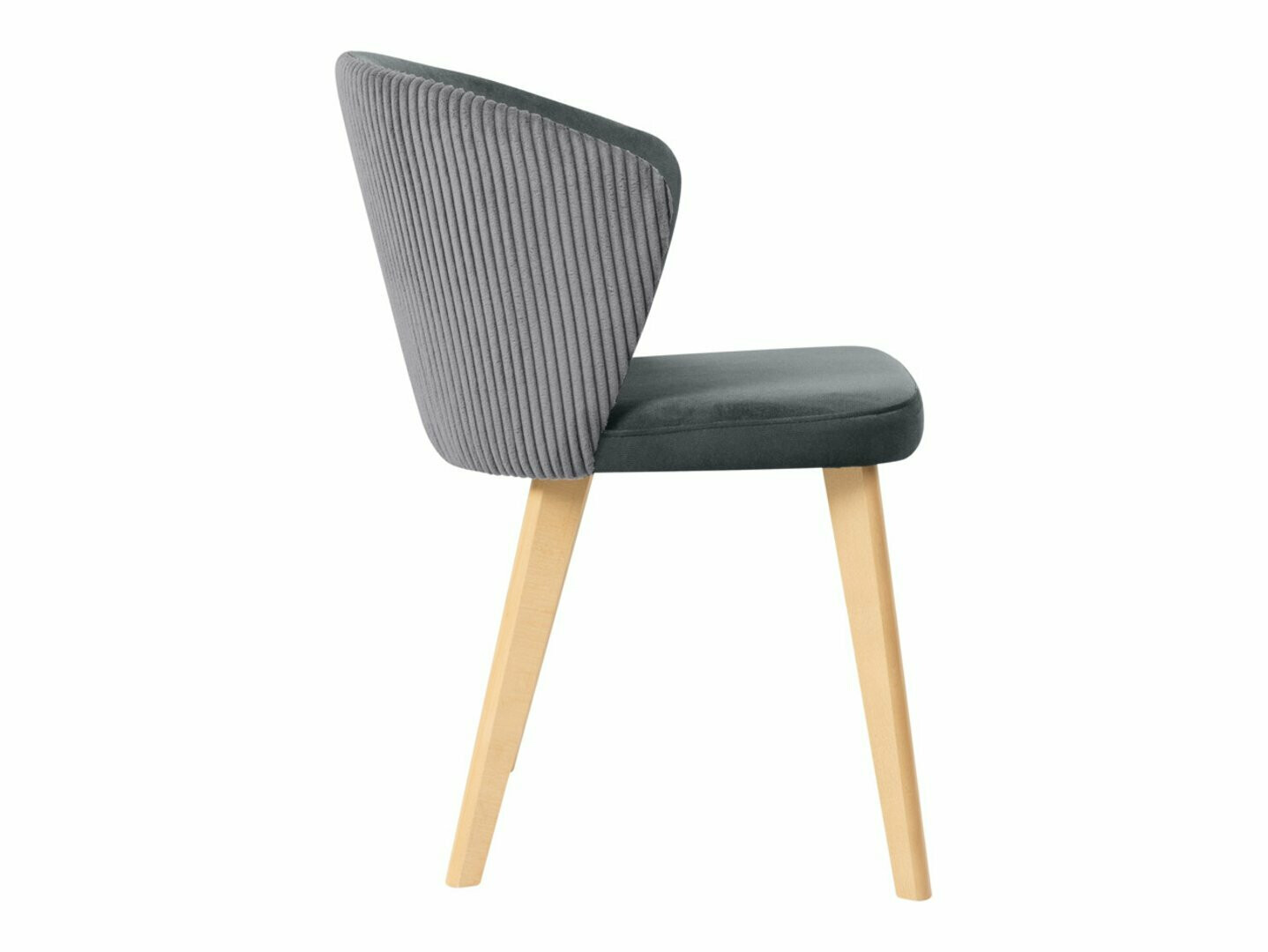 Cadeira Boston 369 (Cinzento + Carvalho)