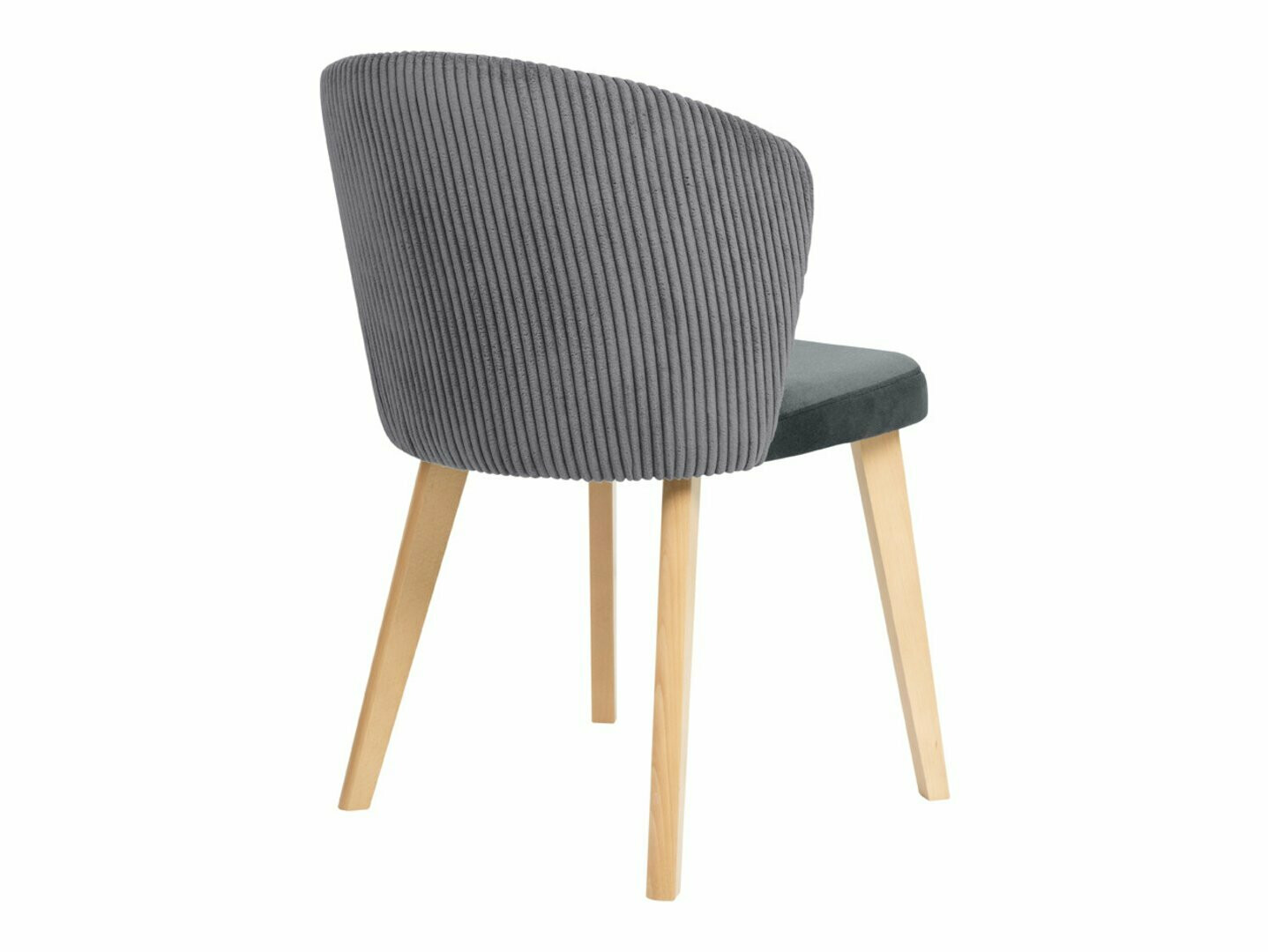 Cadeira Boston 369 (Cinzento + Carvalho)