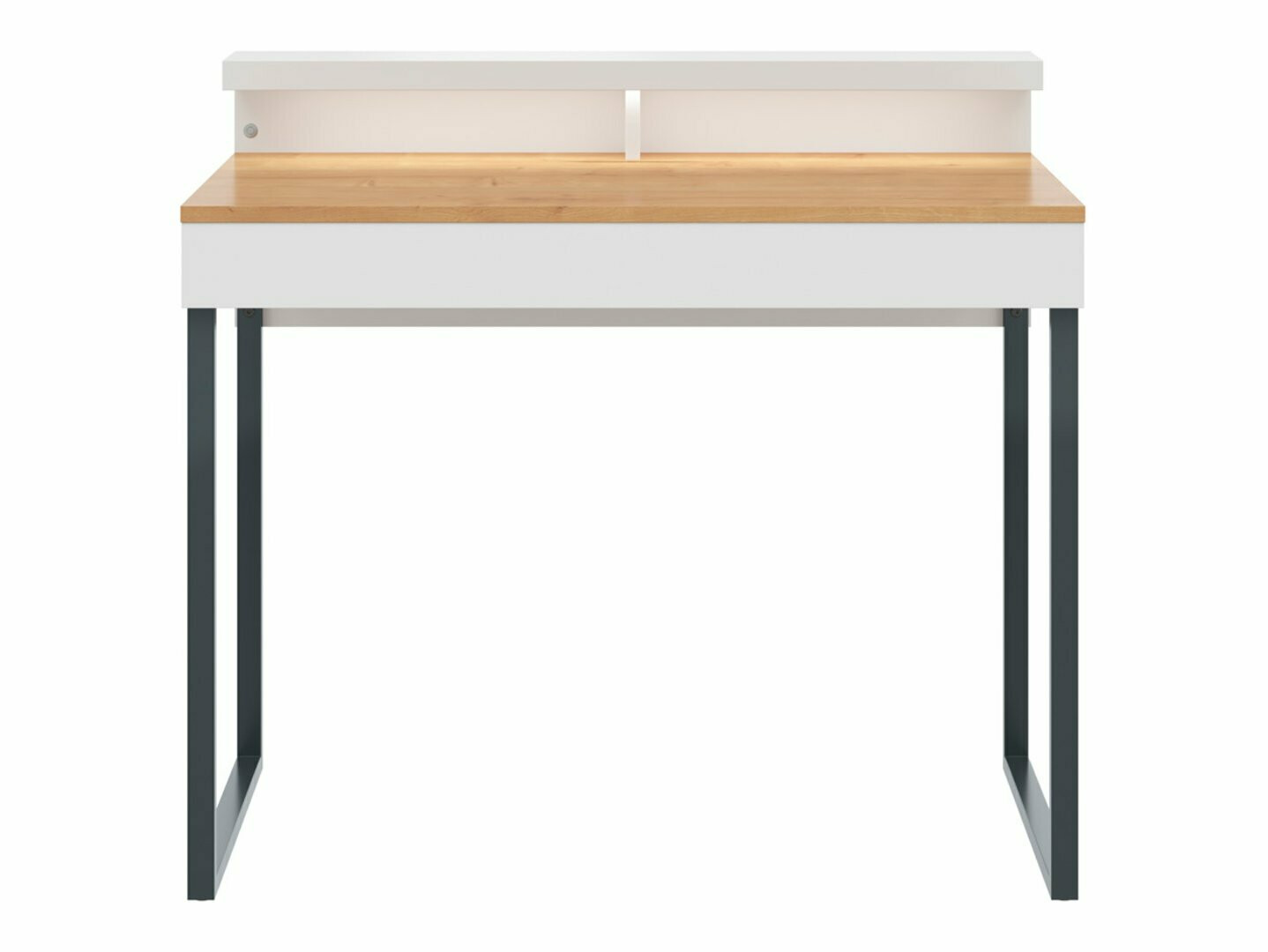 Mesa de escritório Boston 362 (Branco + Carvalho de arlington)