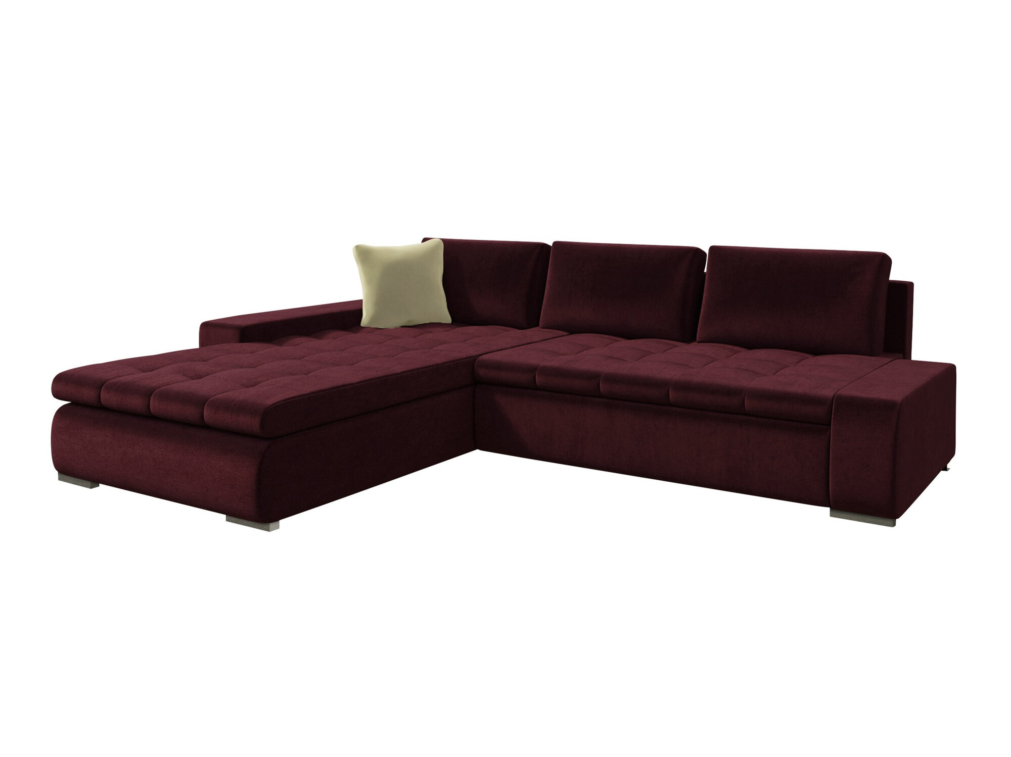 Sofá de canto Comfivo 147 (Magic Velvet 2202 + Magic Velvet 2250)