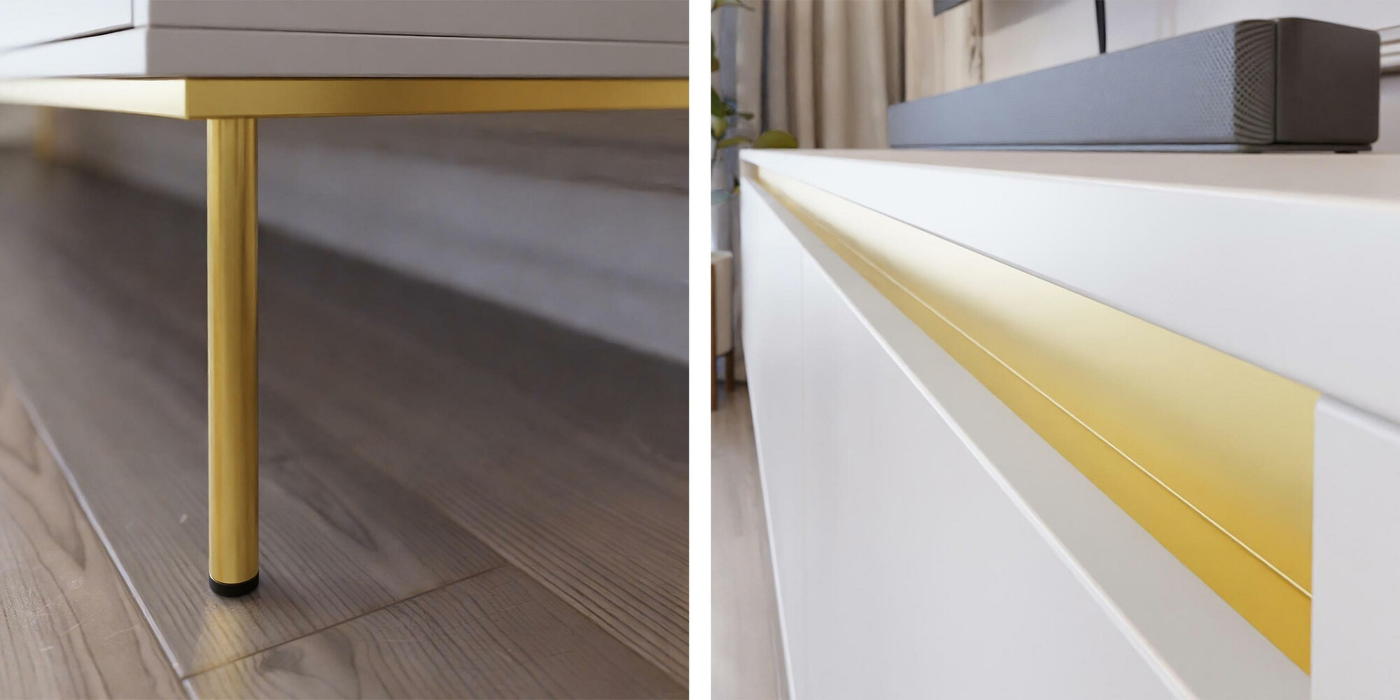 Mesa de centro Comfivo Coretro 103 (Branco)