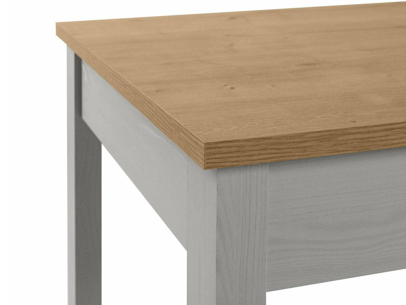 Mesa Boston 304 (Cinzento + Carvalho Burlington)