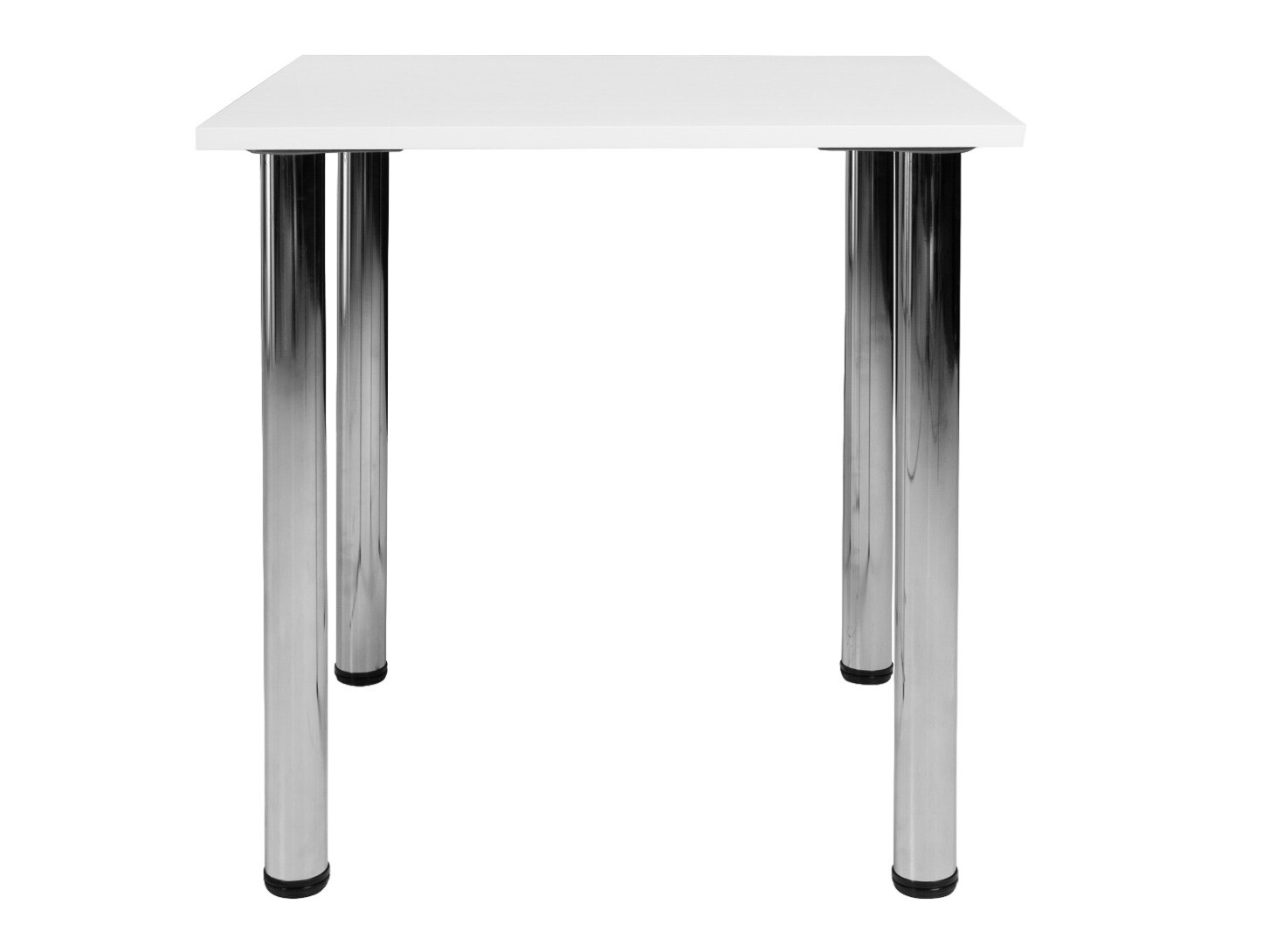 Mesa Boston 306 (Branco + Prata)