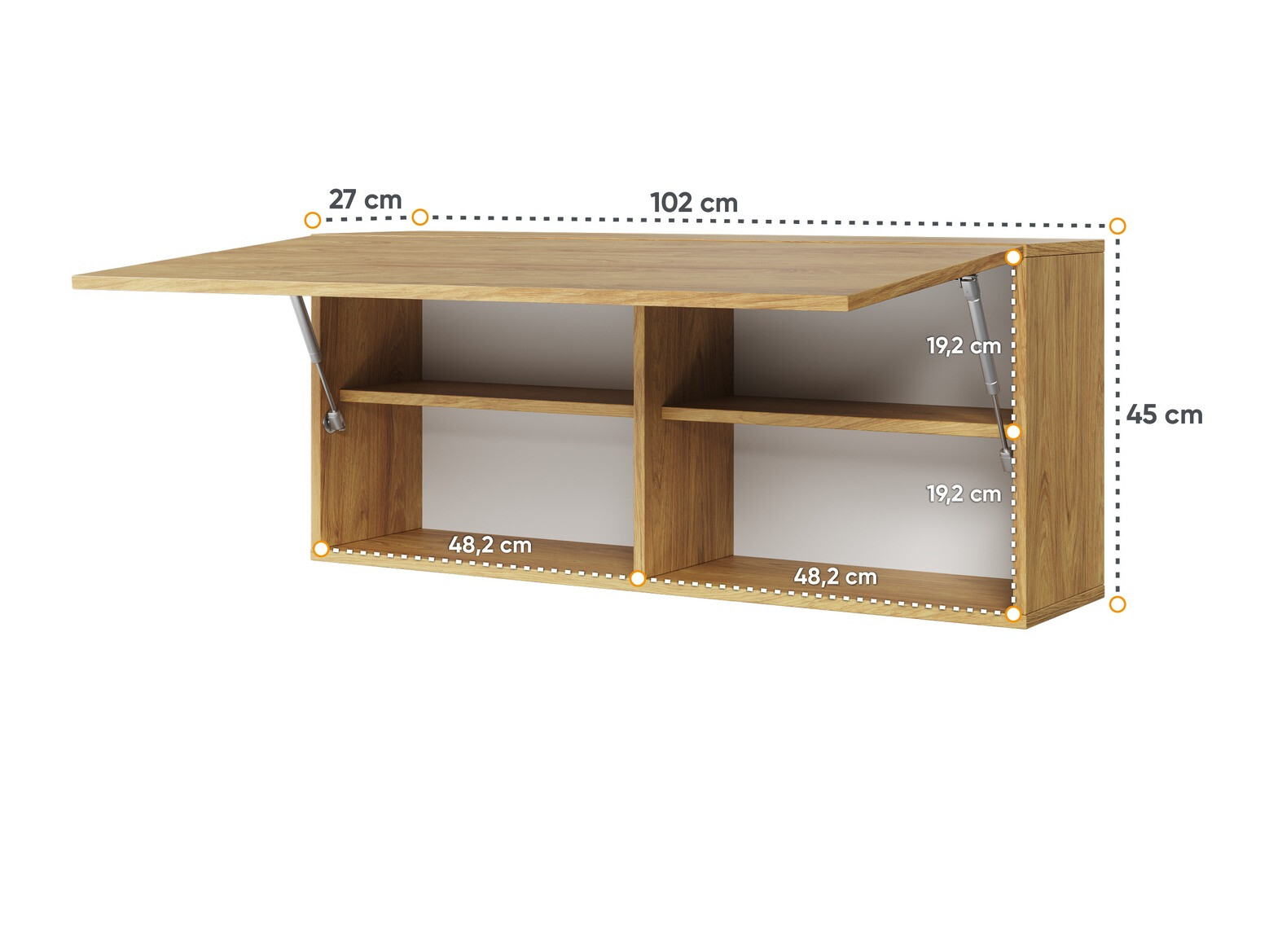 Armário suspenso Orlbale 137