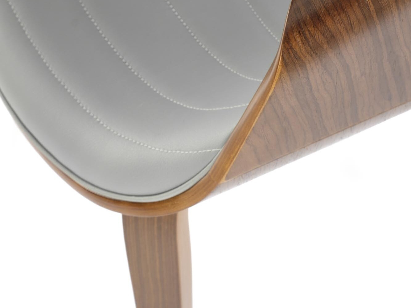 Cadeira Houston 1596 (Cinzento + Nogueira)