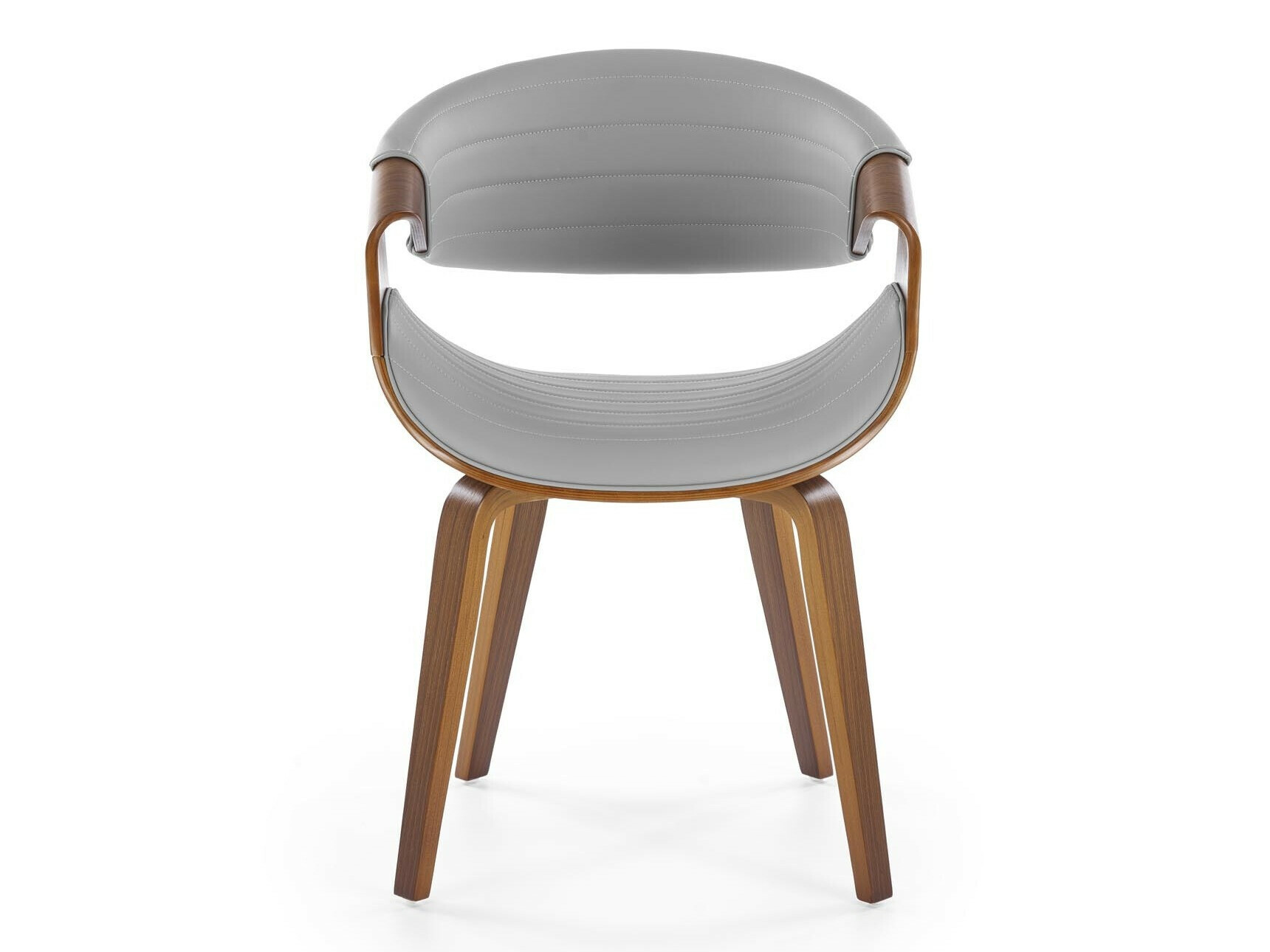 Cadeira Houston 1596 (Cinzento + Nogueira)