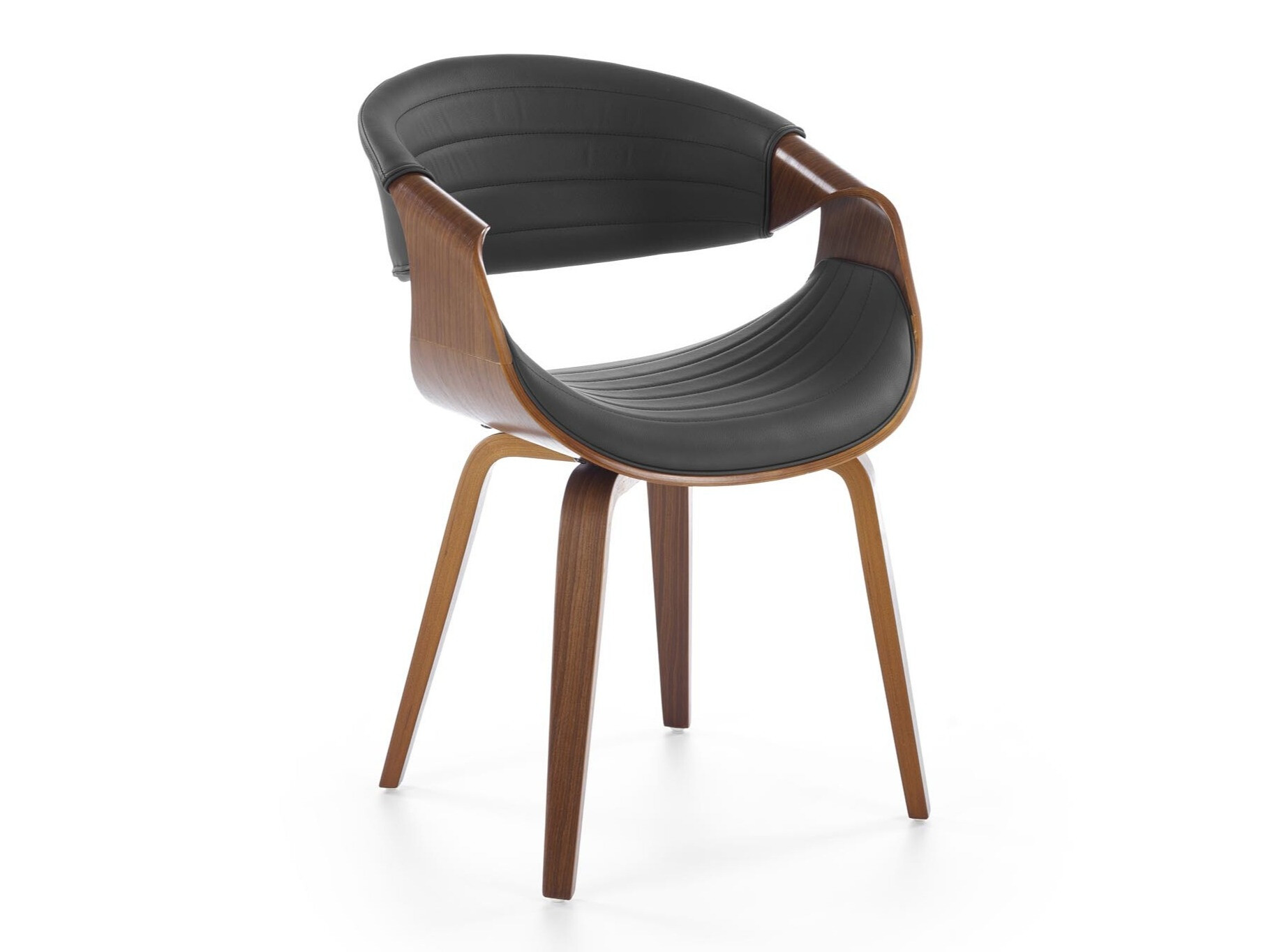 Cadeira Houston 1596 (Preto + Noz)