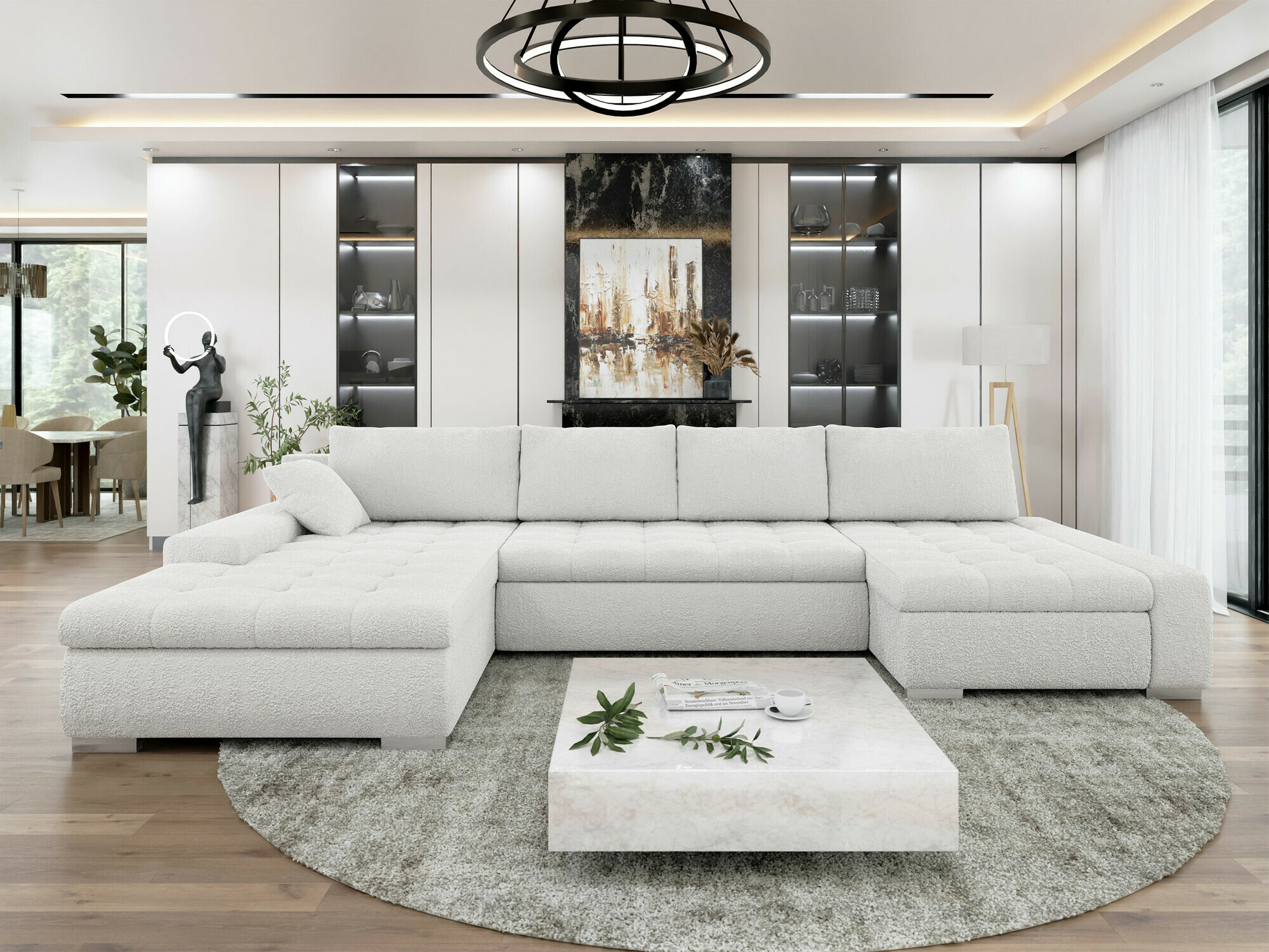 Sofá de canto Comfivo Oliva I (Baloo 2073)