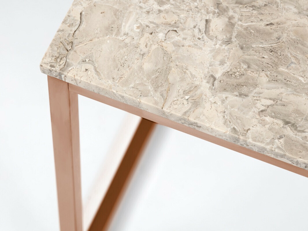 Mesa para revistas Concept 55 142 (Beige + Cobre)