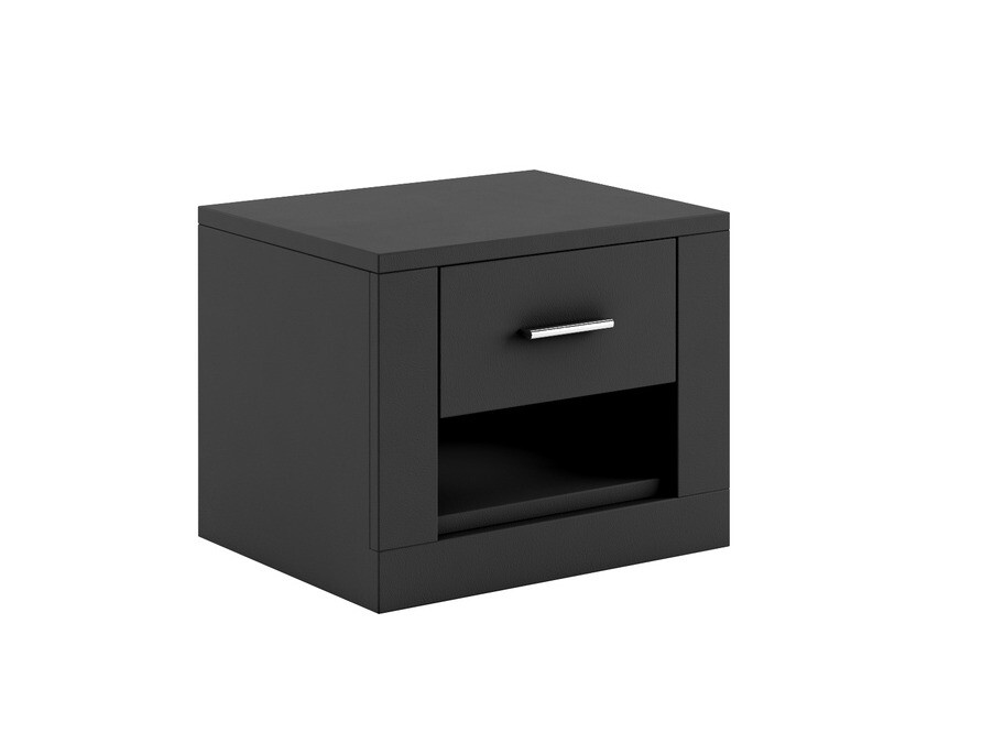 Mesa de cabeceira Cirdelu 107 (Preto)