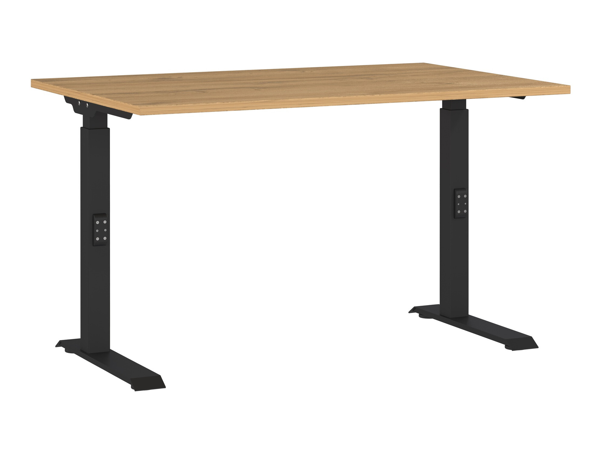 Mesa de escritório Eliromo 122 (Carvalho Grandson + Preto)