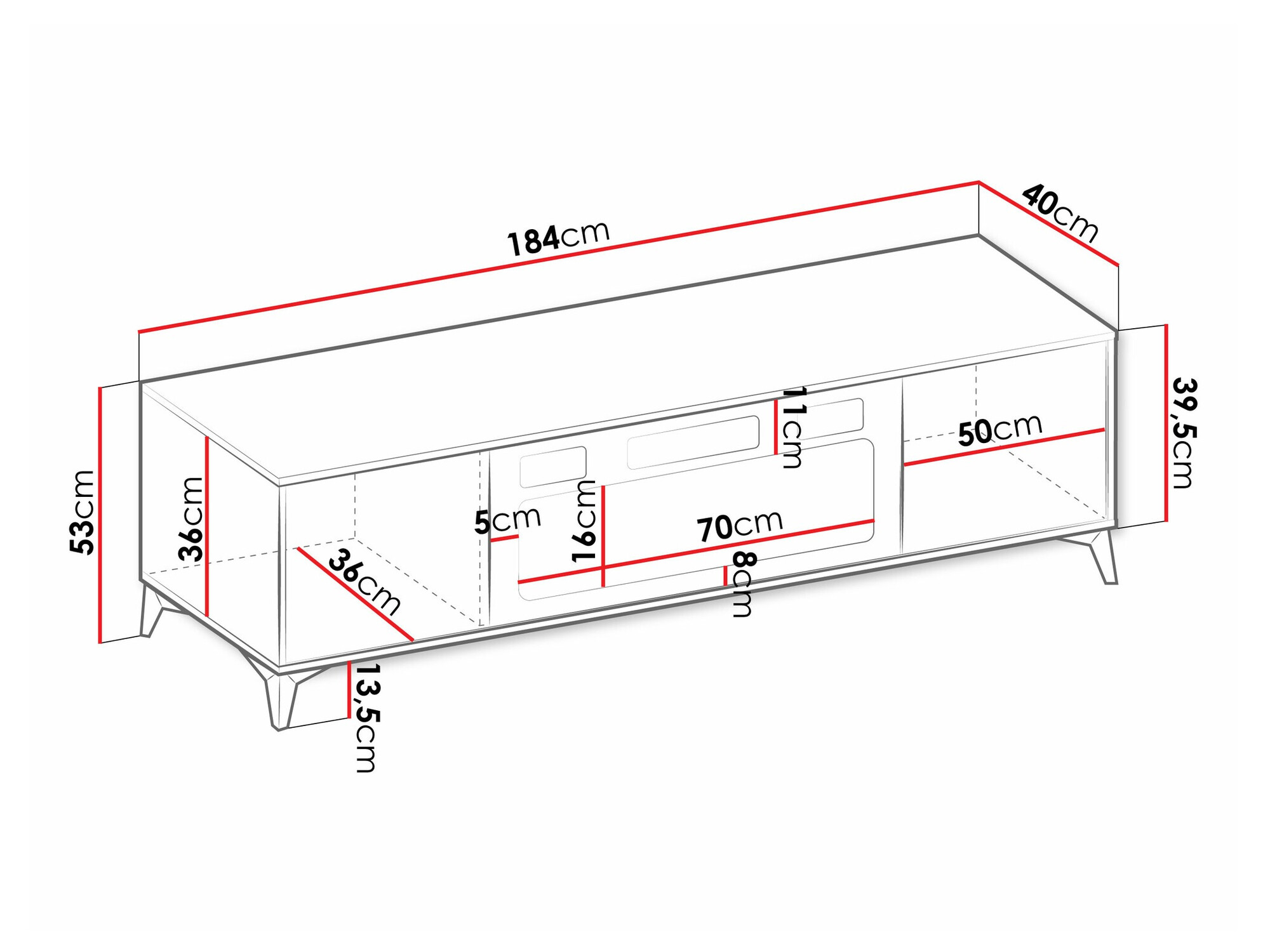 Móvel de TV Comfivo Citrus II