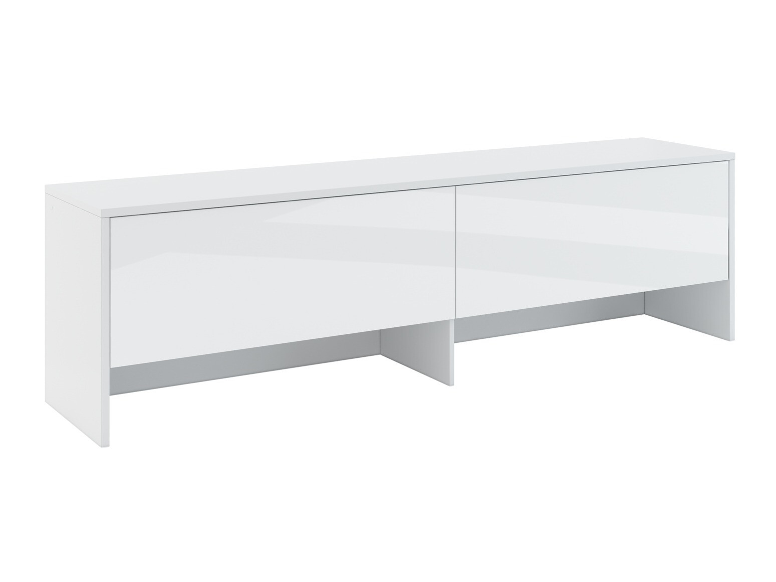 Aparador Concept Pro Lenart III (Branco + Branco brilhante)