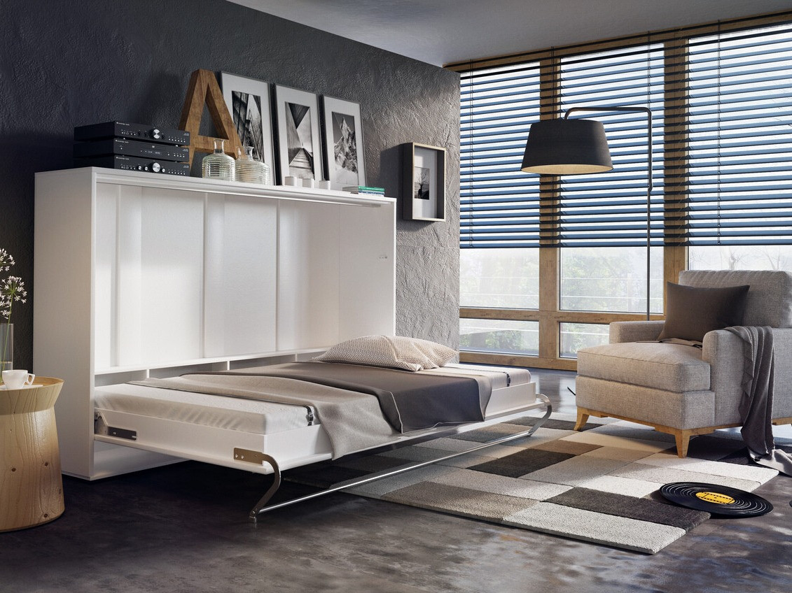 Cama rebatível Concept Pro Lenart IV (Branco)