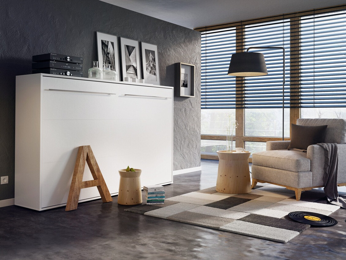 Cama rebatível Concept Pro Lenart IV (Branco)