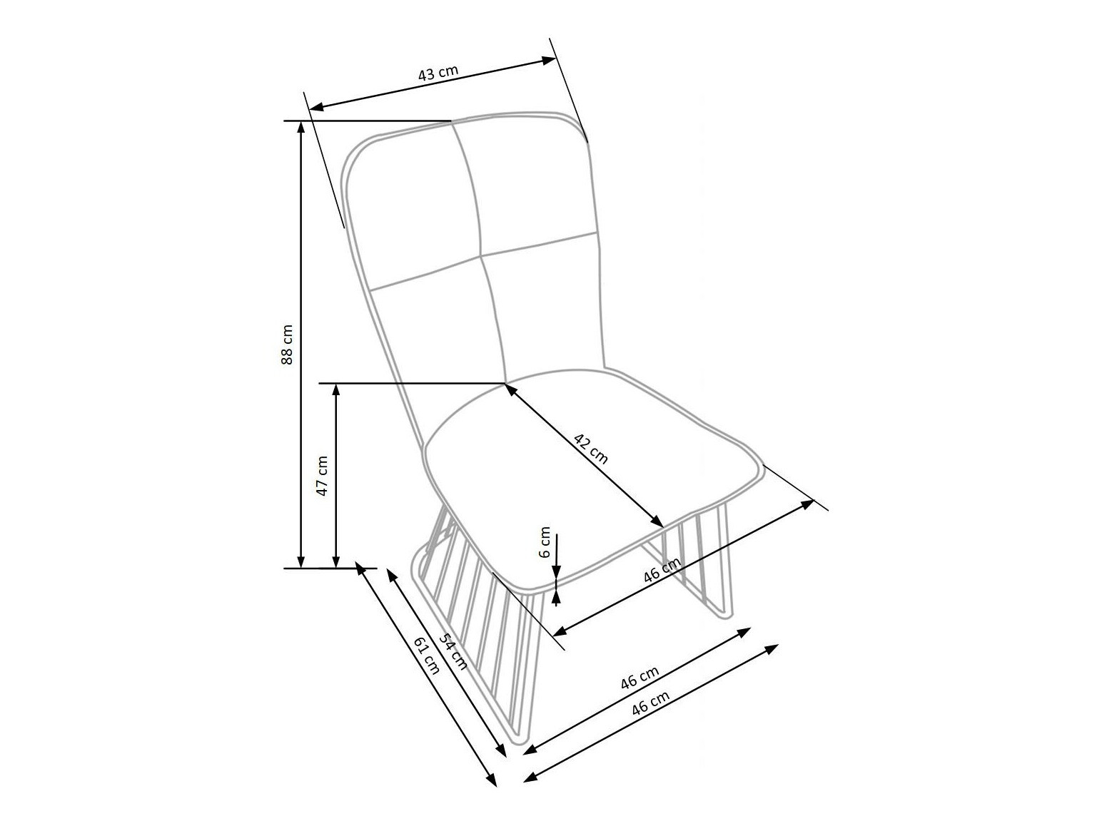 Cadeira Houston 1766