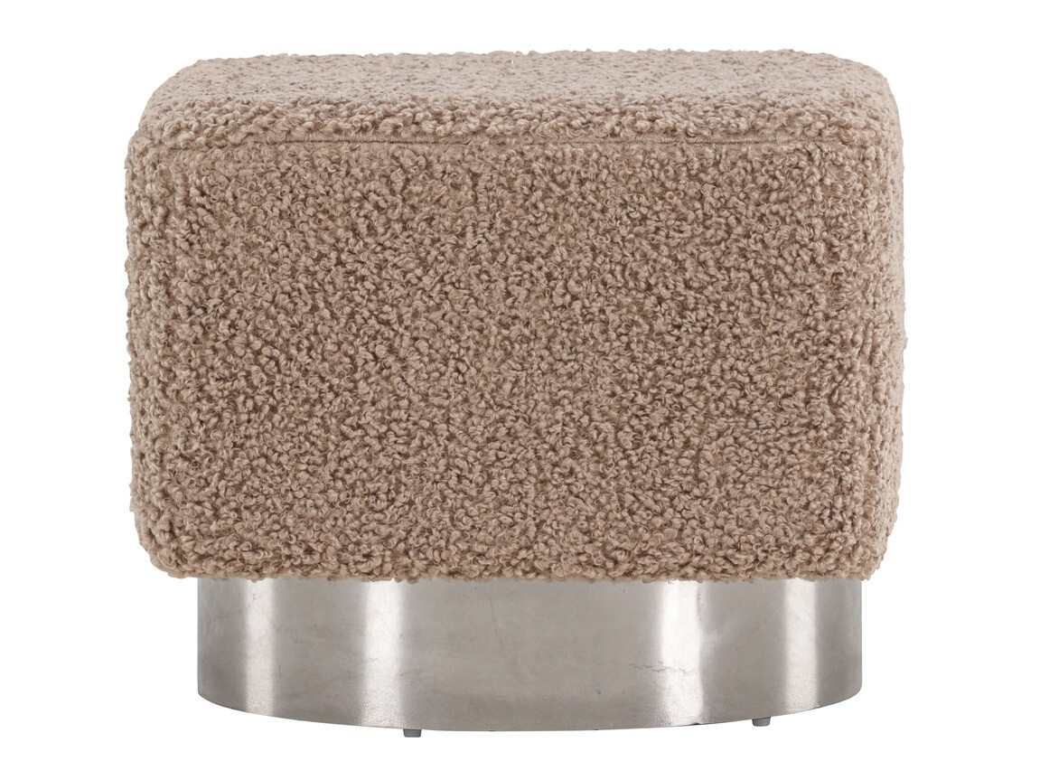 Pufe Dallas 4219 (Castanho + Prata)