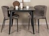 Conjunto para refeições Dallas 3362 (Castanho + Preto)