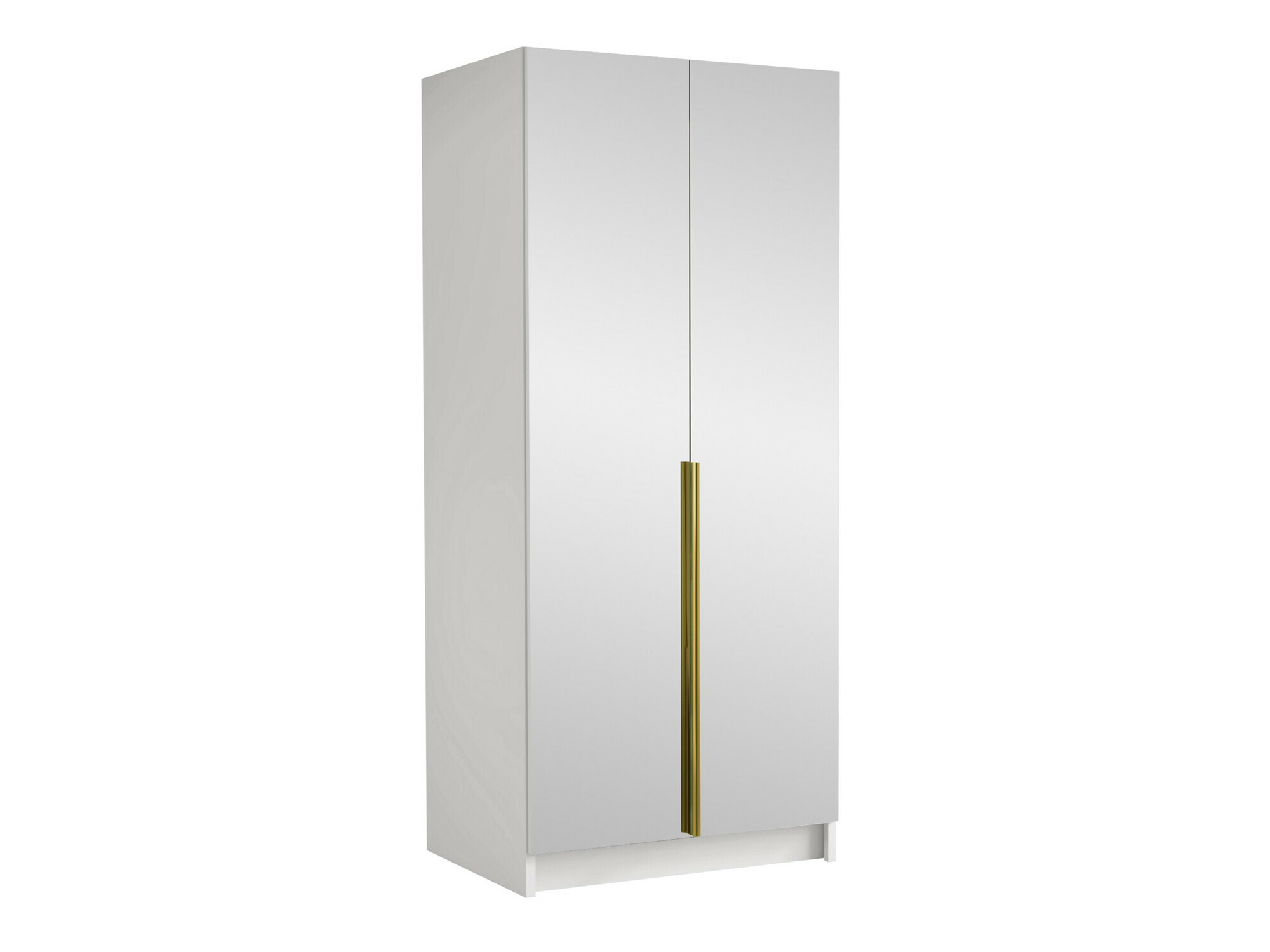 Roupeiro Closico Staton III (Branco + Dourado)
