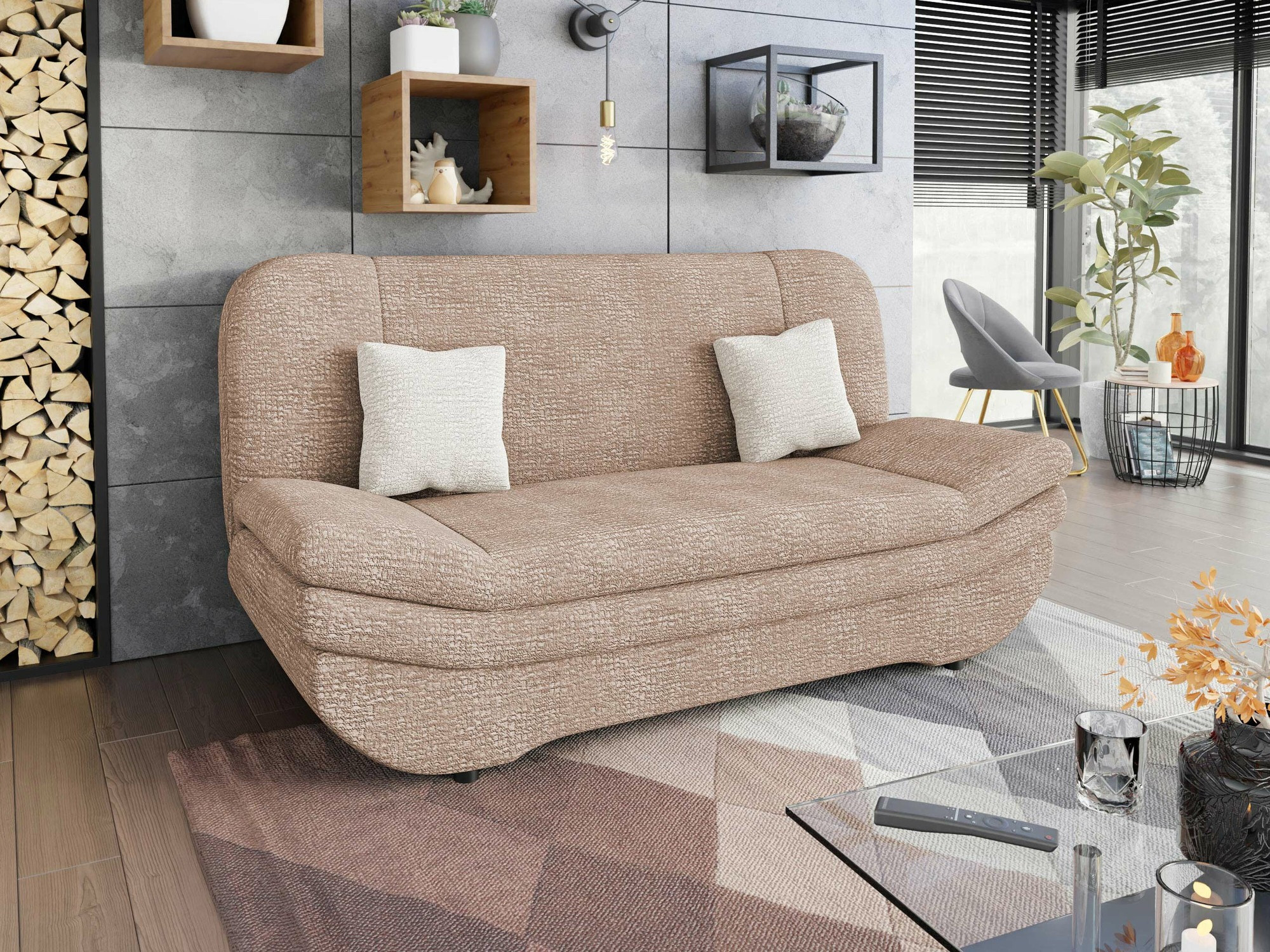 Sofá-cama Comfivo Silva I (Fragola 35 + Fragola 15)
