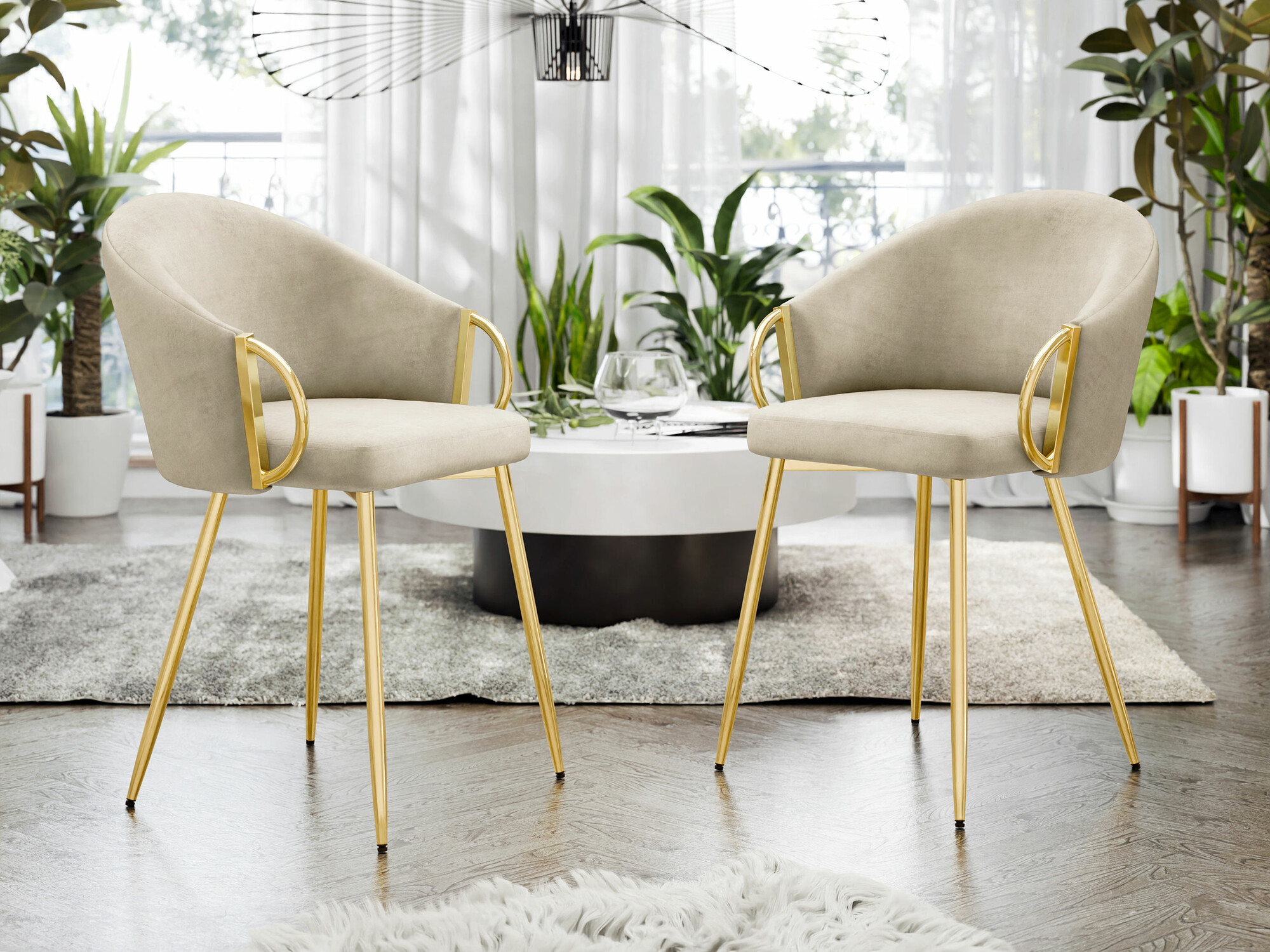 Cadeira Comfivo 437 (Bege)